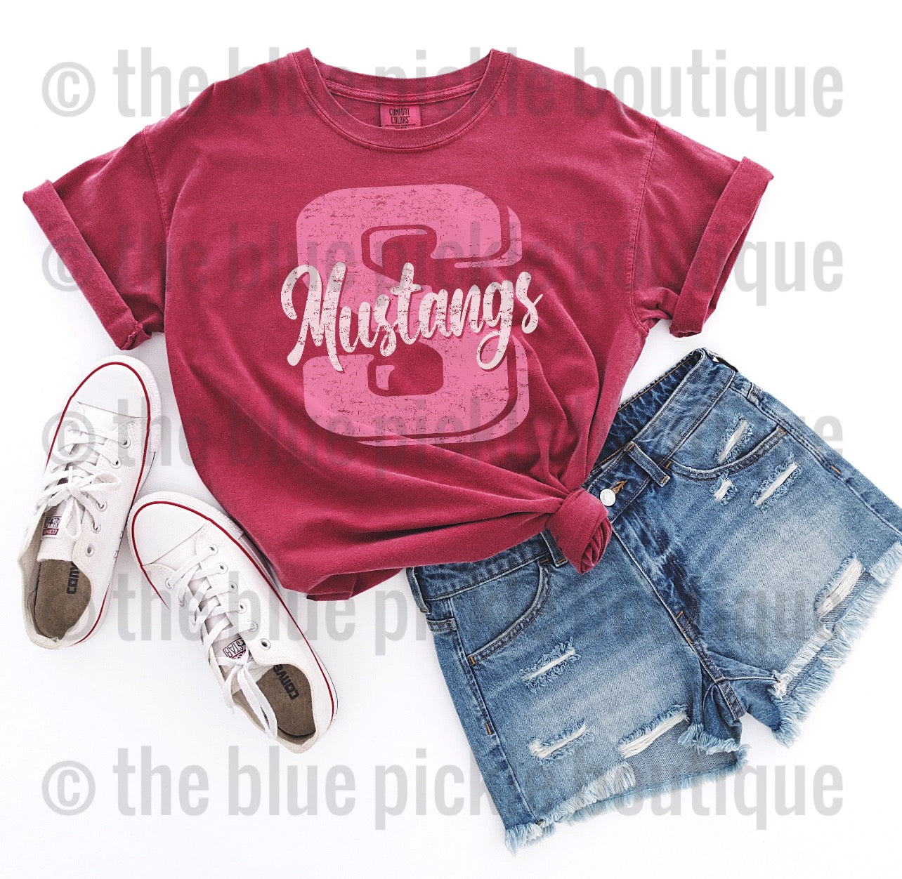 Retro College Style School Spirit Tee