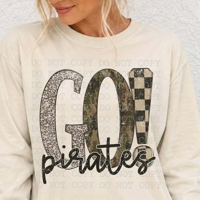 Go Mascot ~ Camo/Leopard