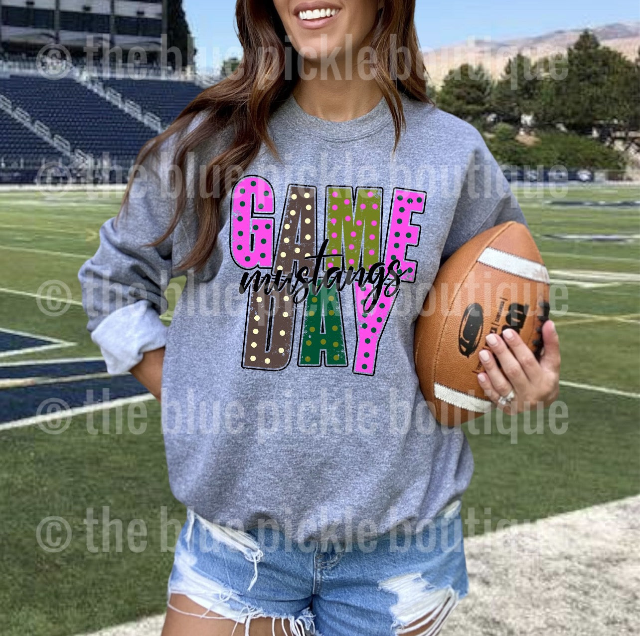 Game Day custom mascot tee