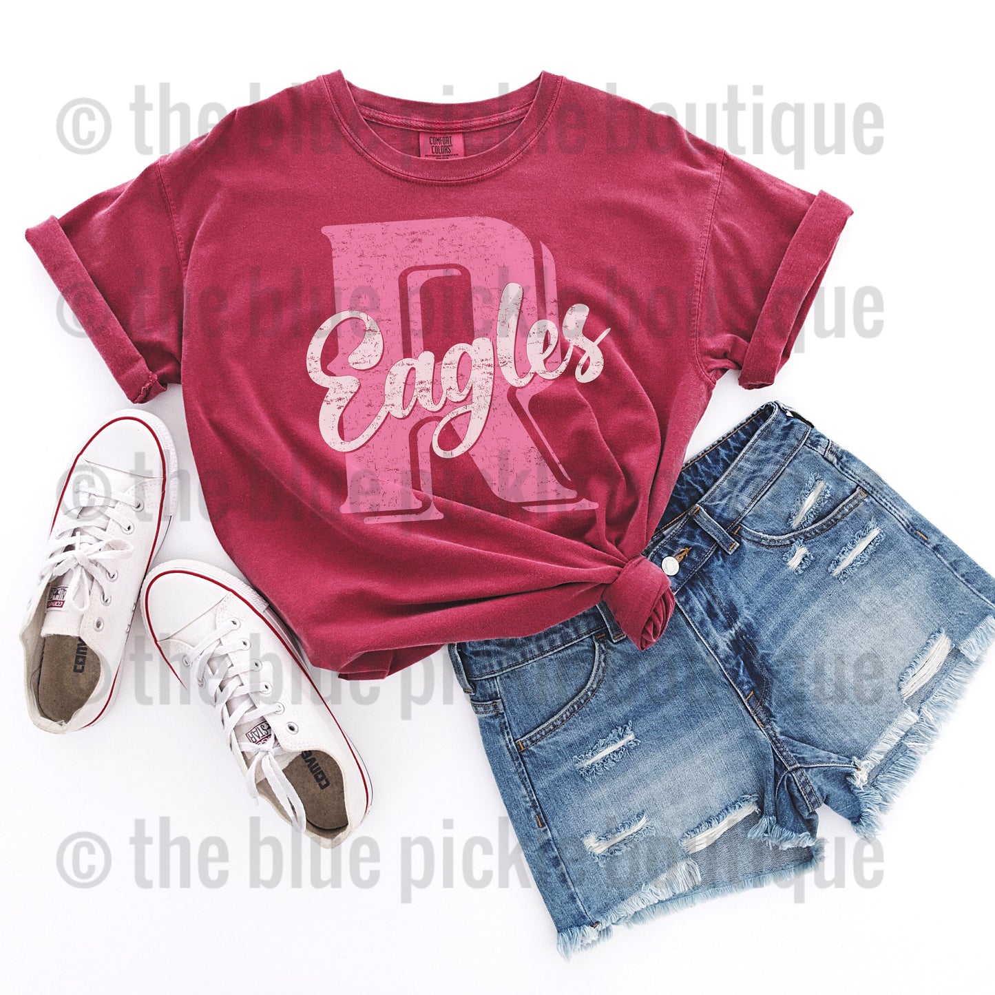 Retro College Style School Spirit Tee