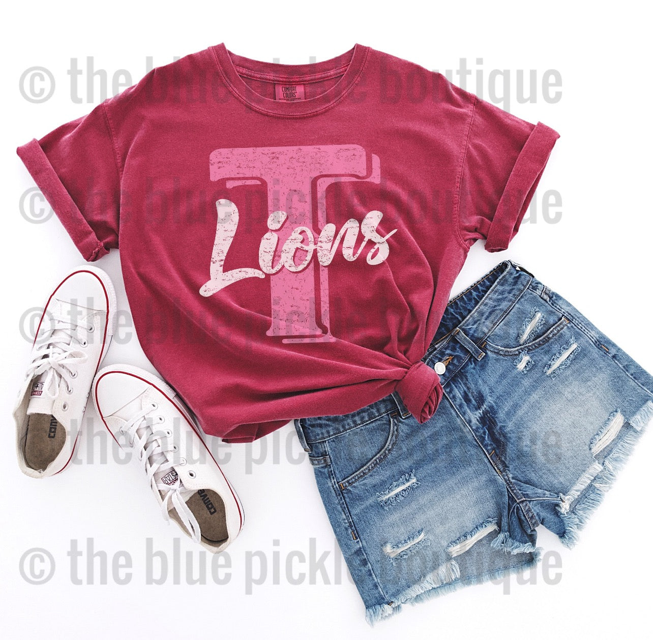 Retro College Style School Spirit Tee