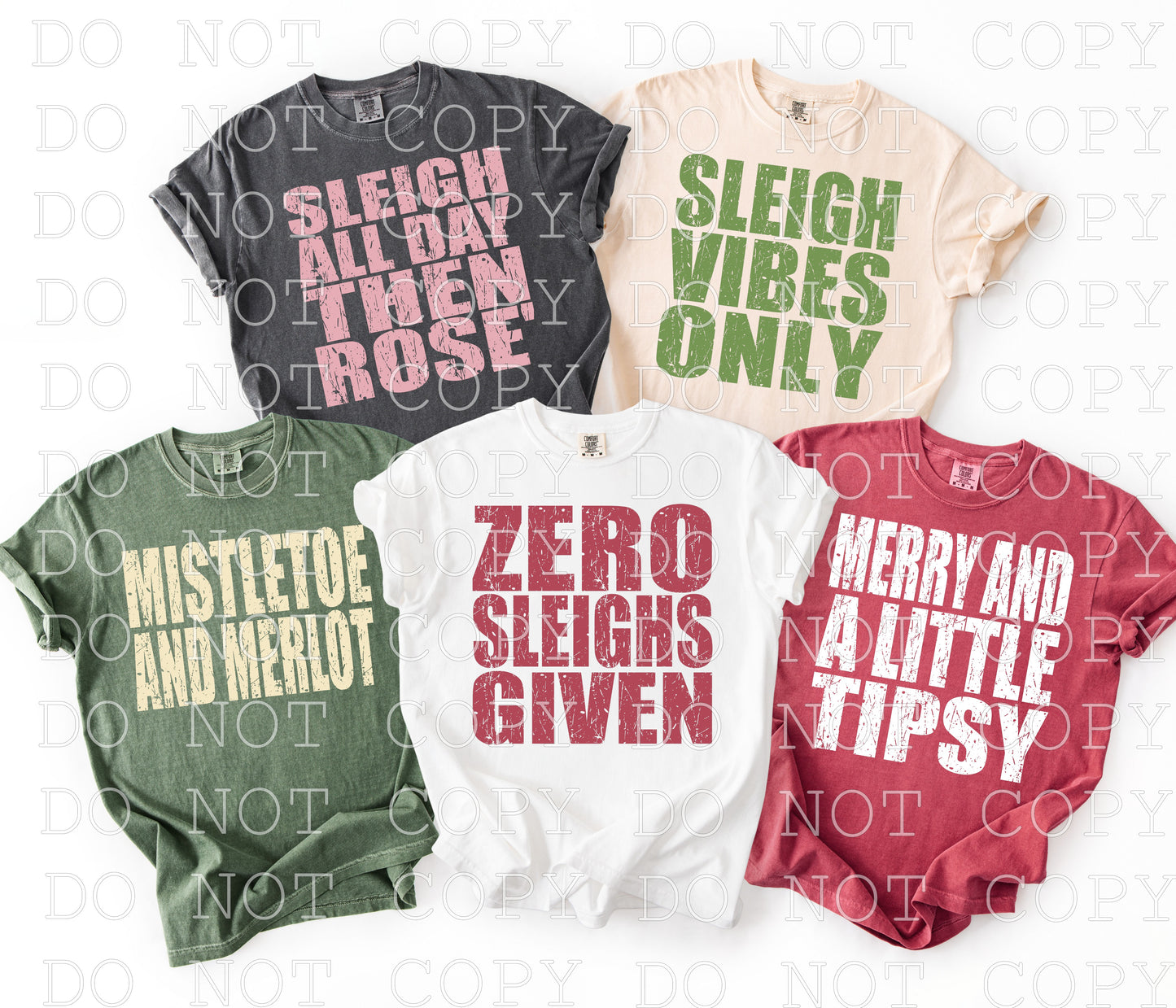 5 Family Christmas Designs Option 4 - DIGITAL DESIGN- INSTANT DOWNLOAD