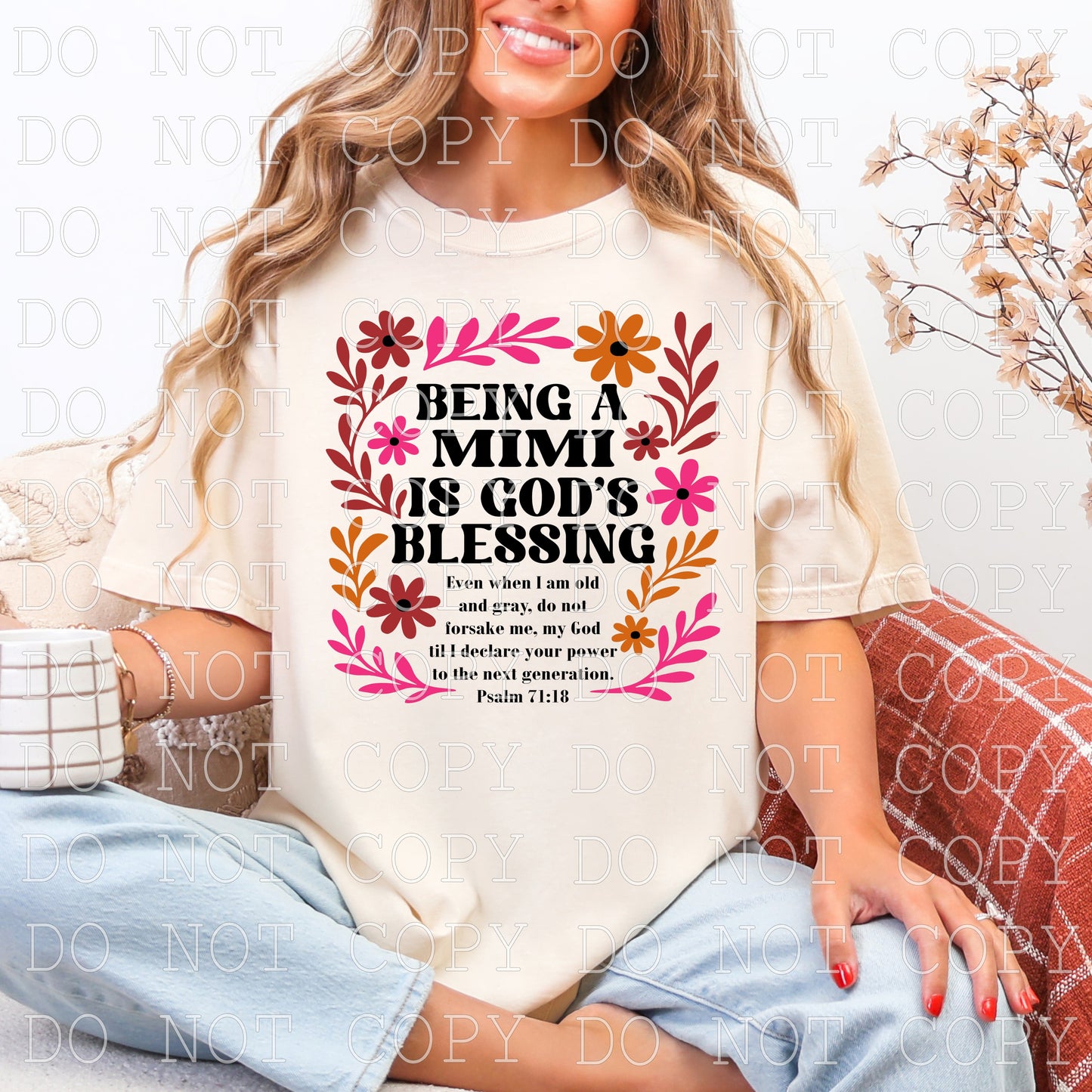 Being A Mimi Is God's Blessing - DIGITAL DESIGN- INSTANT DOWNLOAD