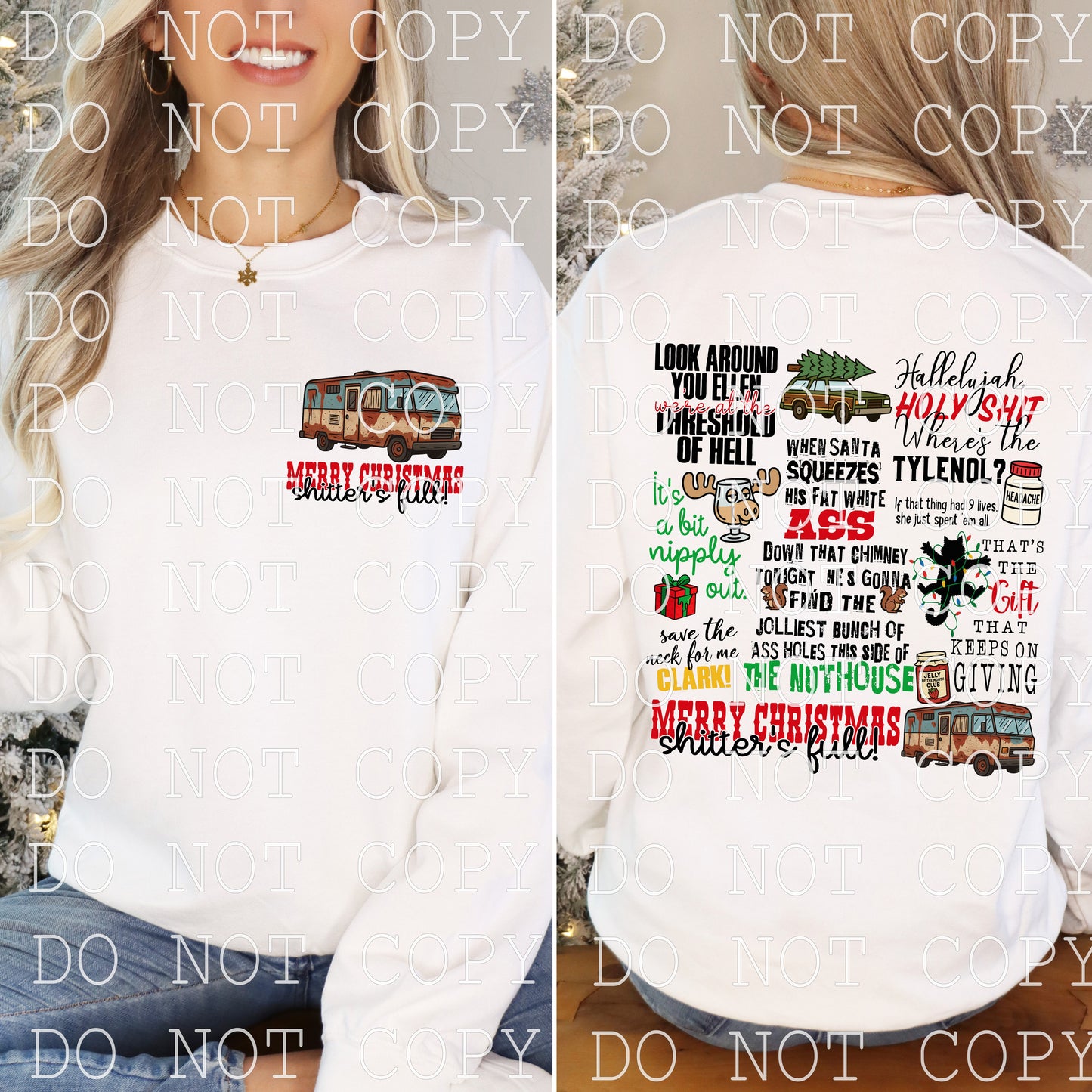 Merry Christmas Shitters Full - DIGITAL DESIGN- INSTANT DOWNLOAD