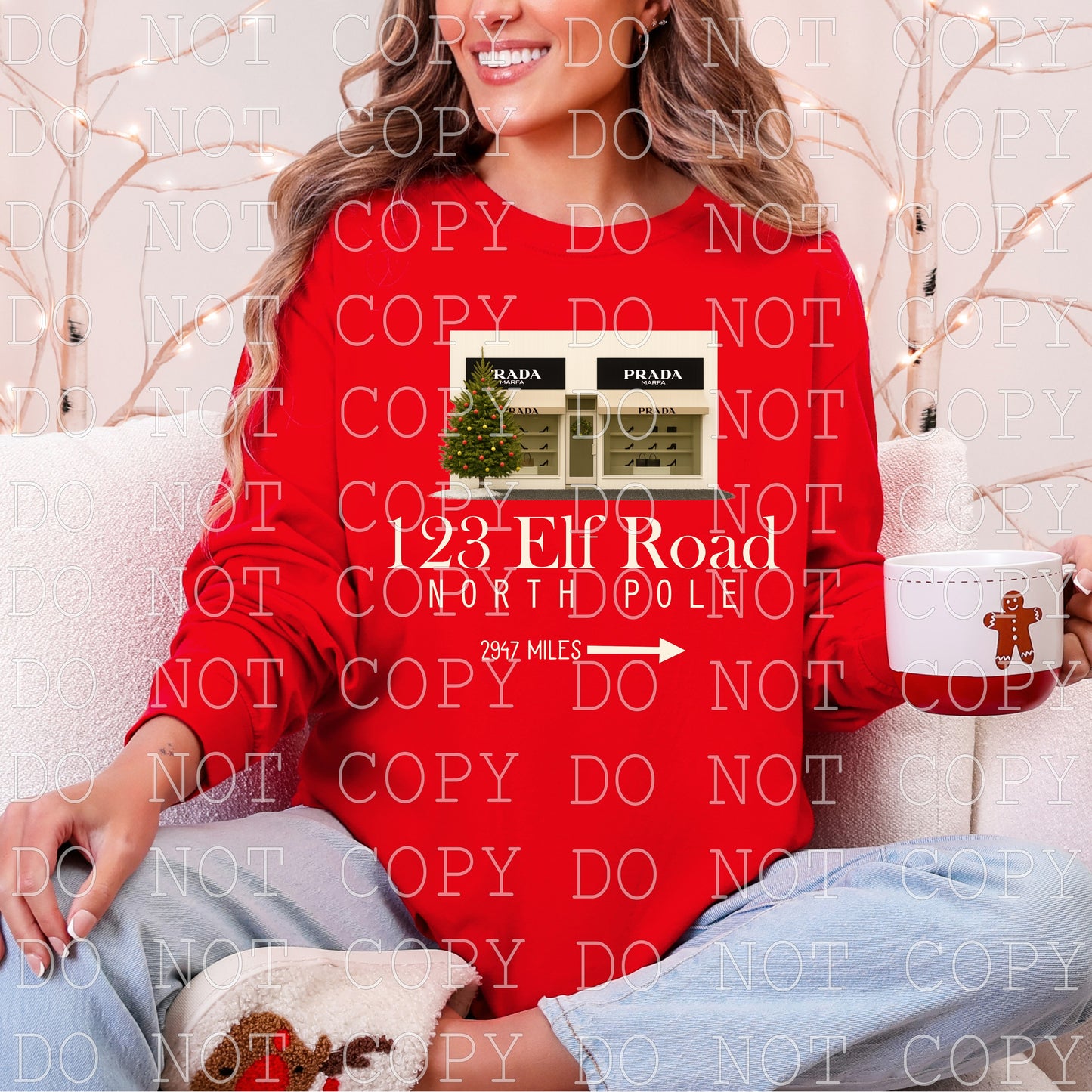 Designer Christmas Storefront - DIGITAL DESIGN- INSTANT DOWNLOAD