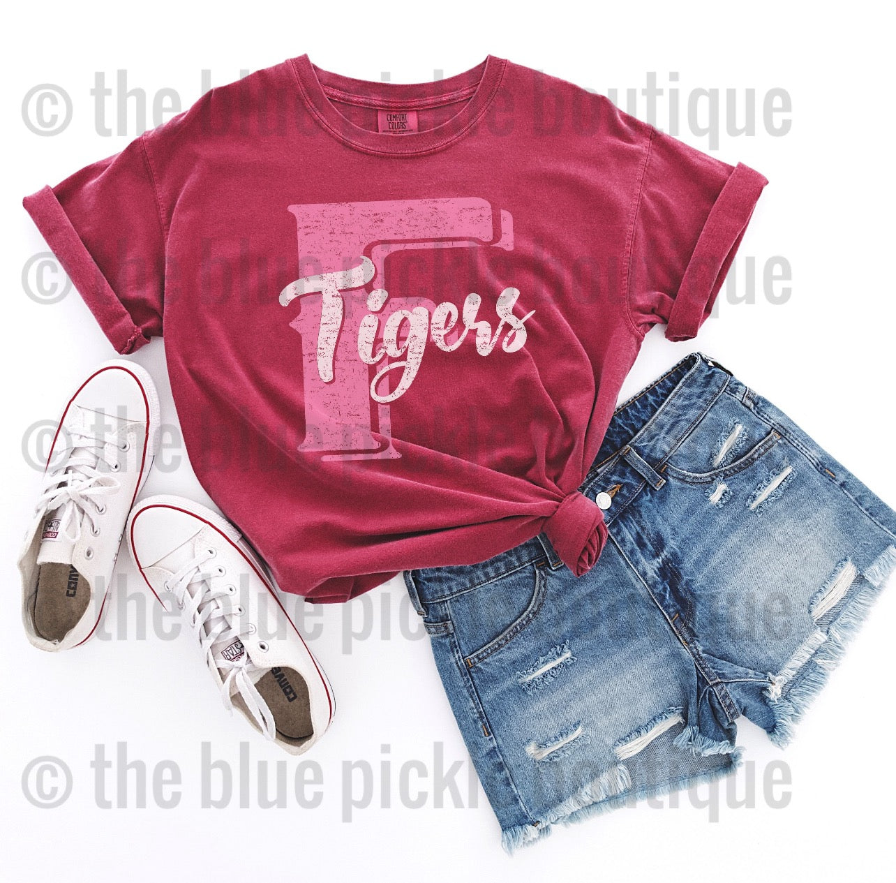 Retro College Style School Spirit Tee