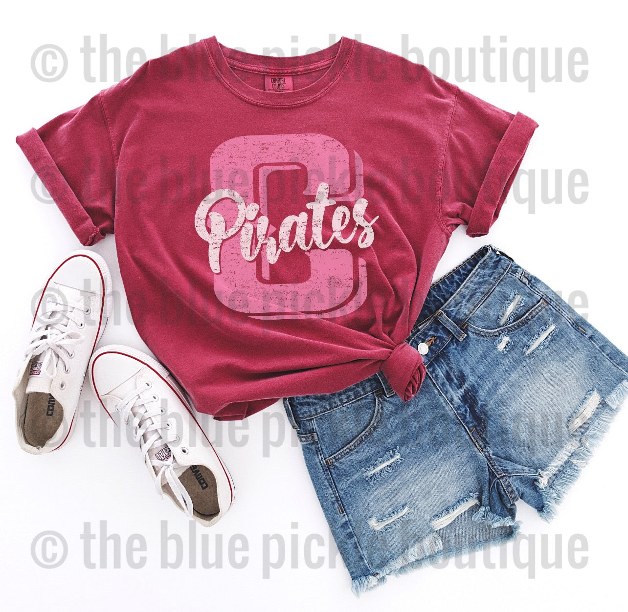 Retro College Style School Spirit Tee