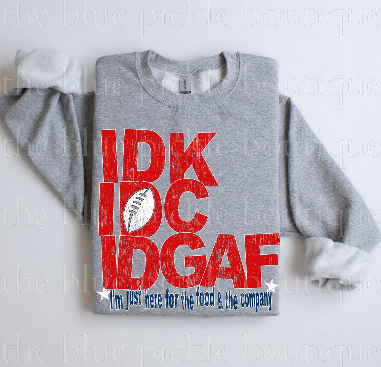 IDK. IDC. IDGAF. ~ I’m just here for the food and company