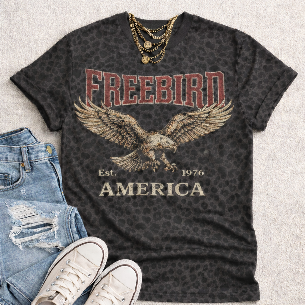 Freebird ~ black leopard