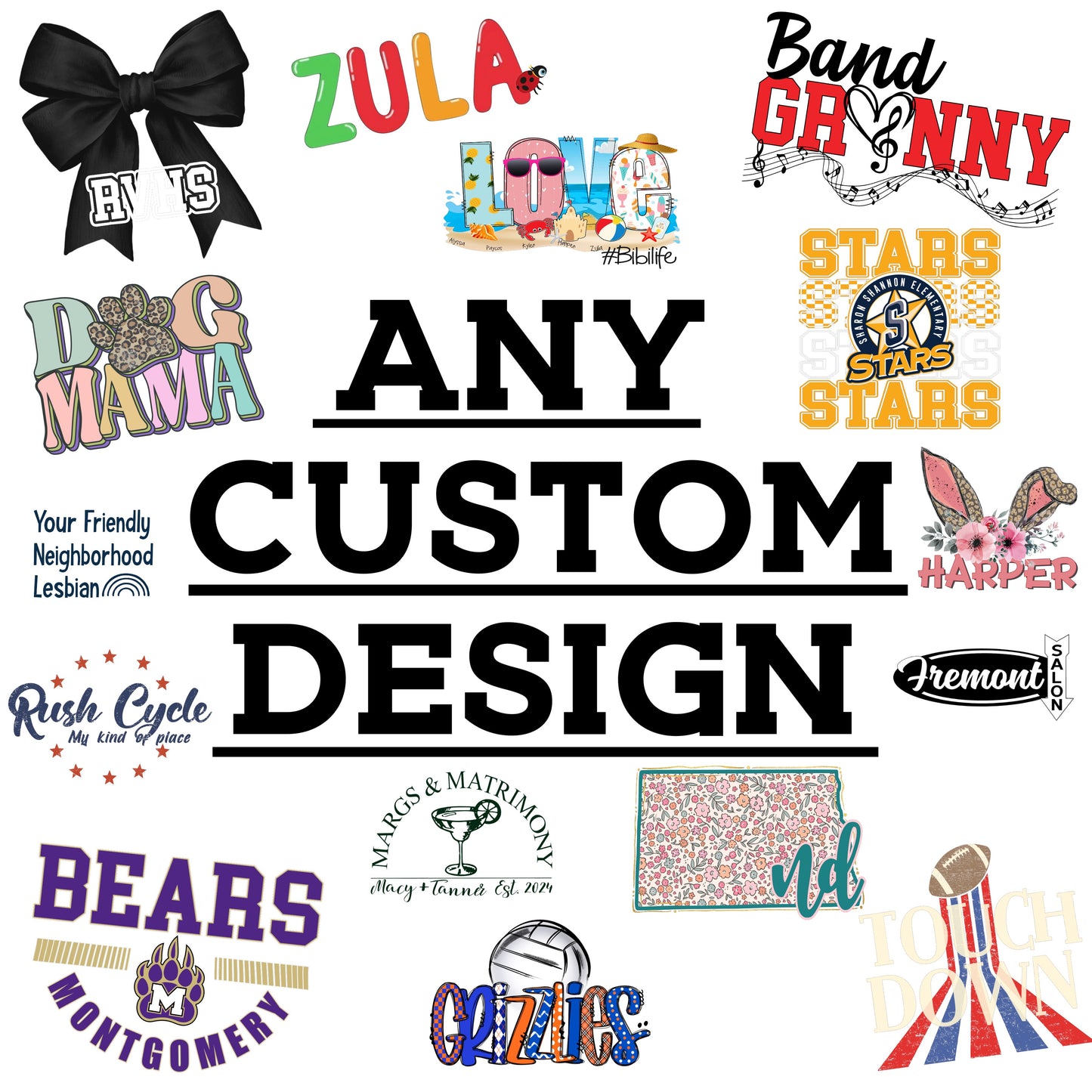 ANY CUSTOM DESIGN - DIGITAL DESIGN