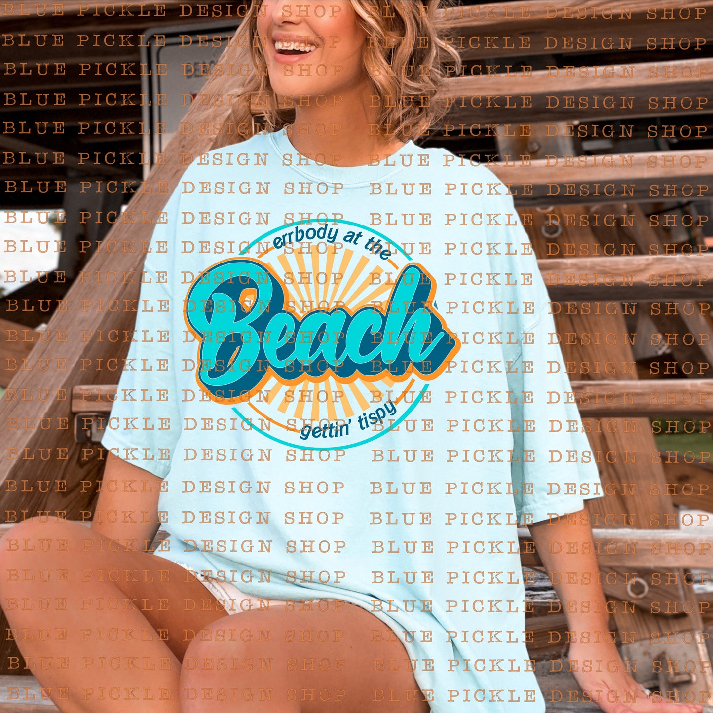 Errbody at the BEACH gettin' Tipsy - DIGITAL DESIGN