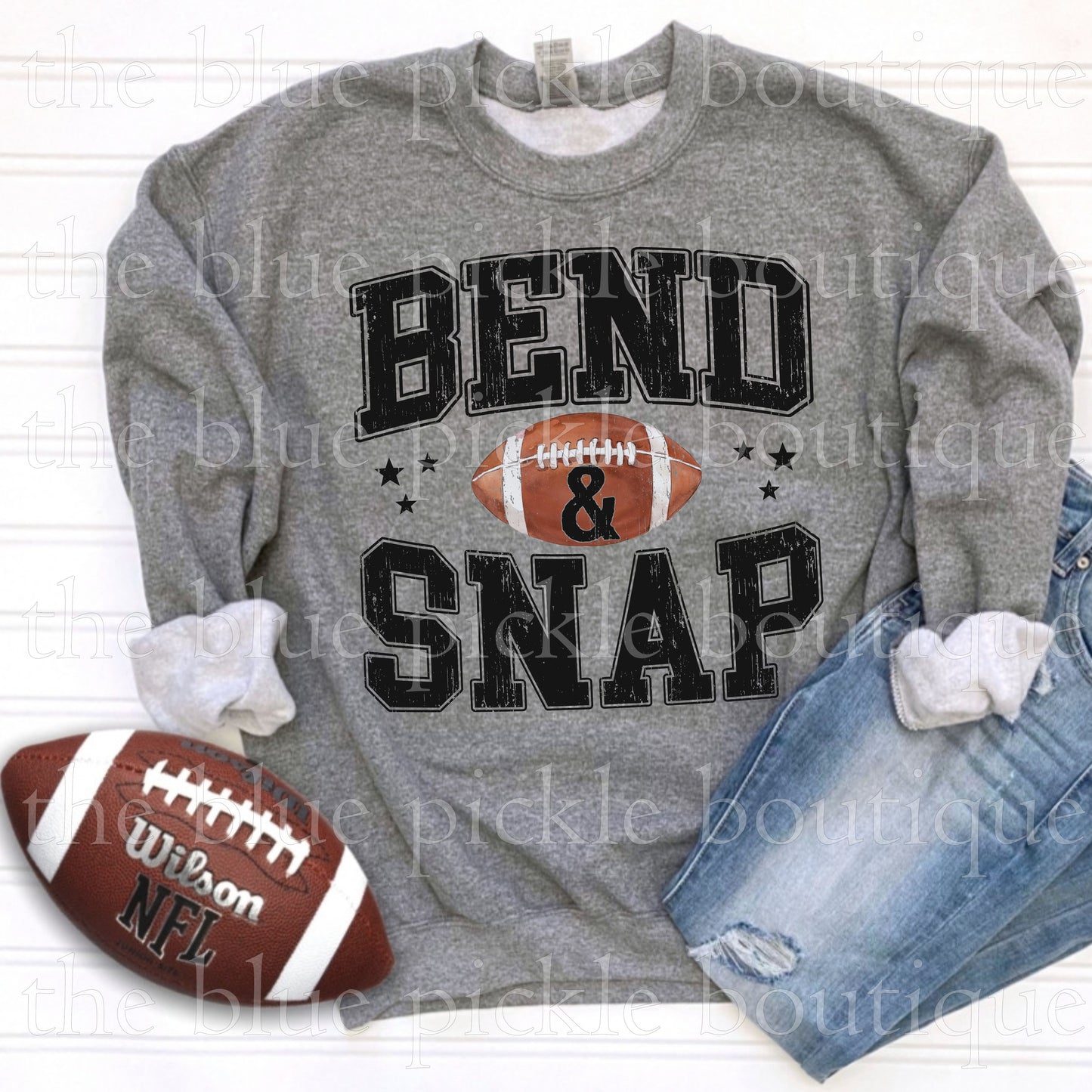Bend & Snap Footbal tee/sweatshirt