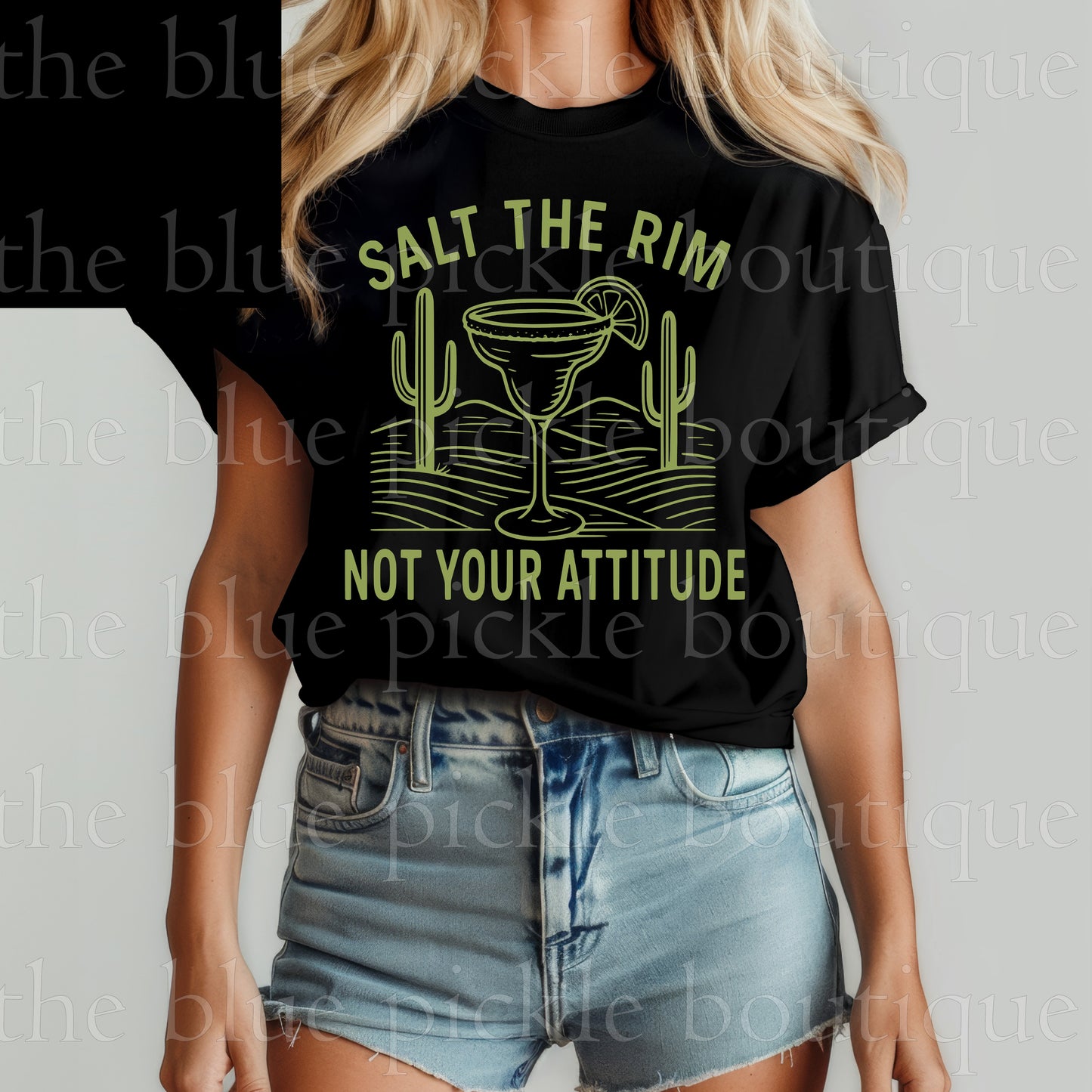 Salt the Rim not your Attitude