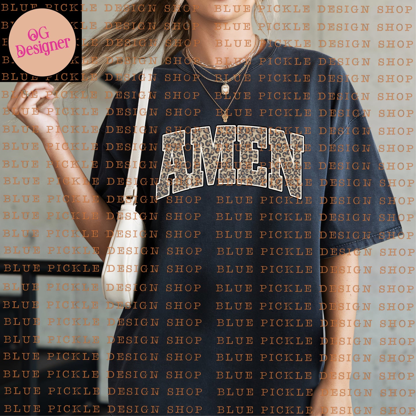 Amen Leopard Print - DIGITAL DESIGN - OG designer of the VIRAL leopard print