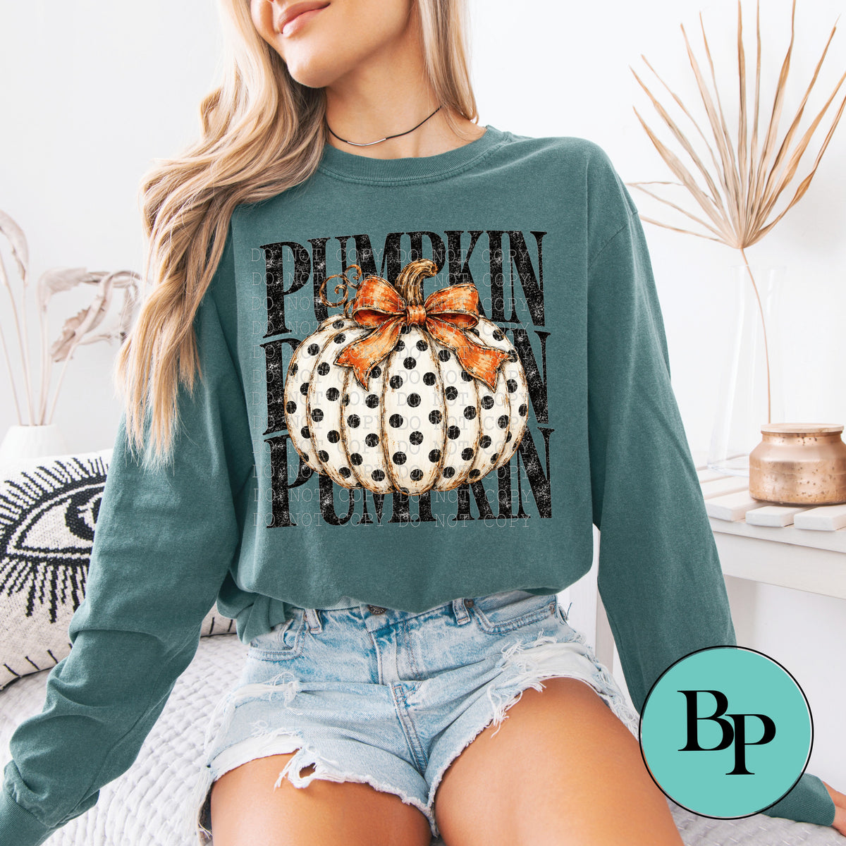 Pumpkin Polkadots