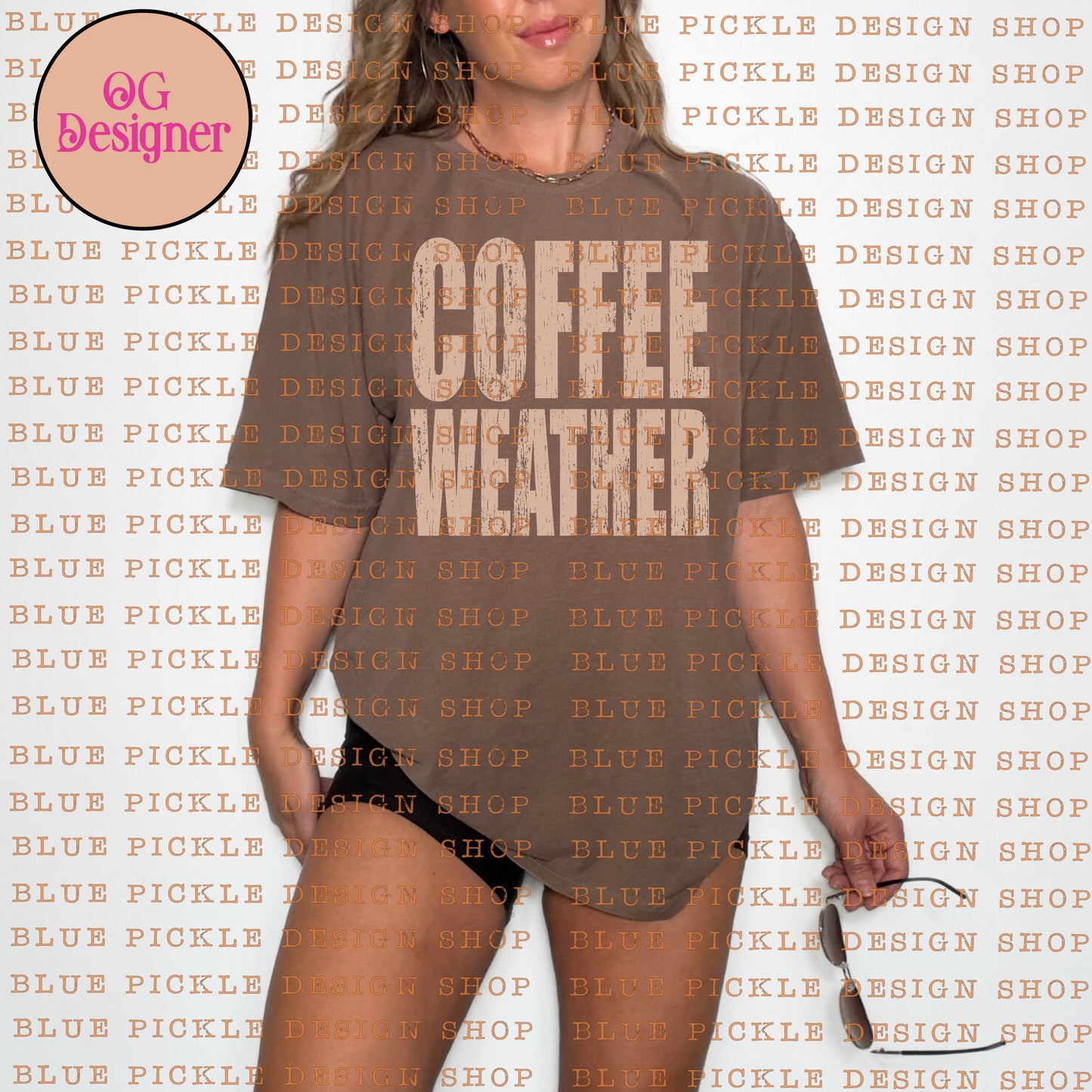 Coffee Weather - DIGITAL DESIGN- INSTANT DOWNLOAD