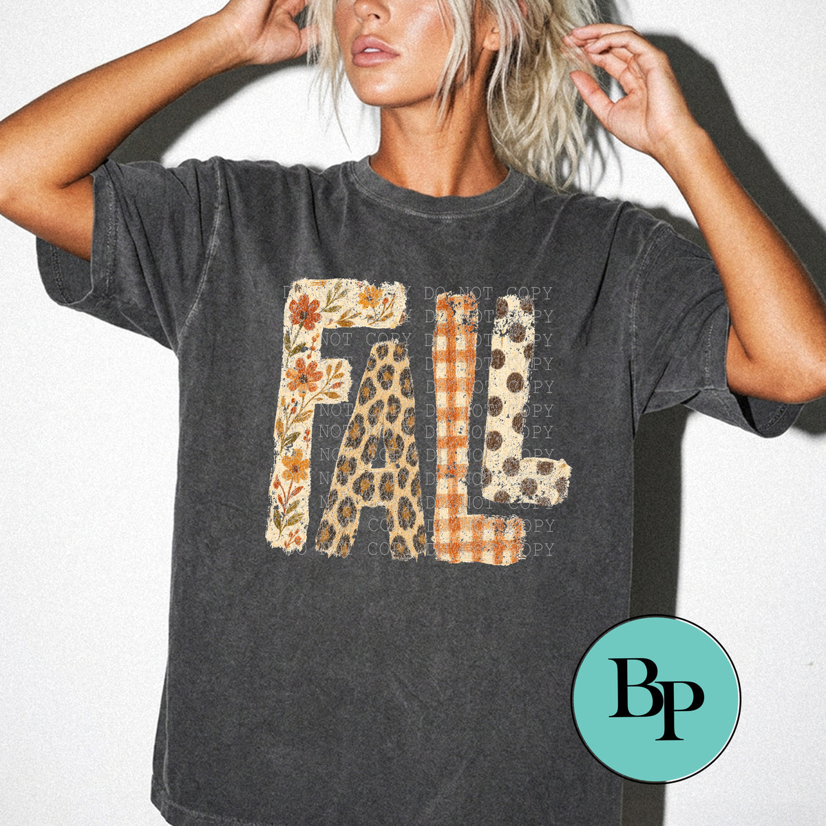 FALL Patchwork tee