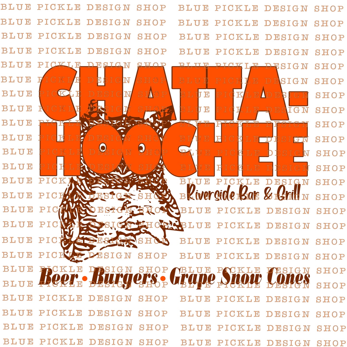 ChattaHoochee Bar and Grill - DIGITAL DESIGN