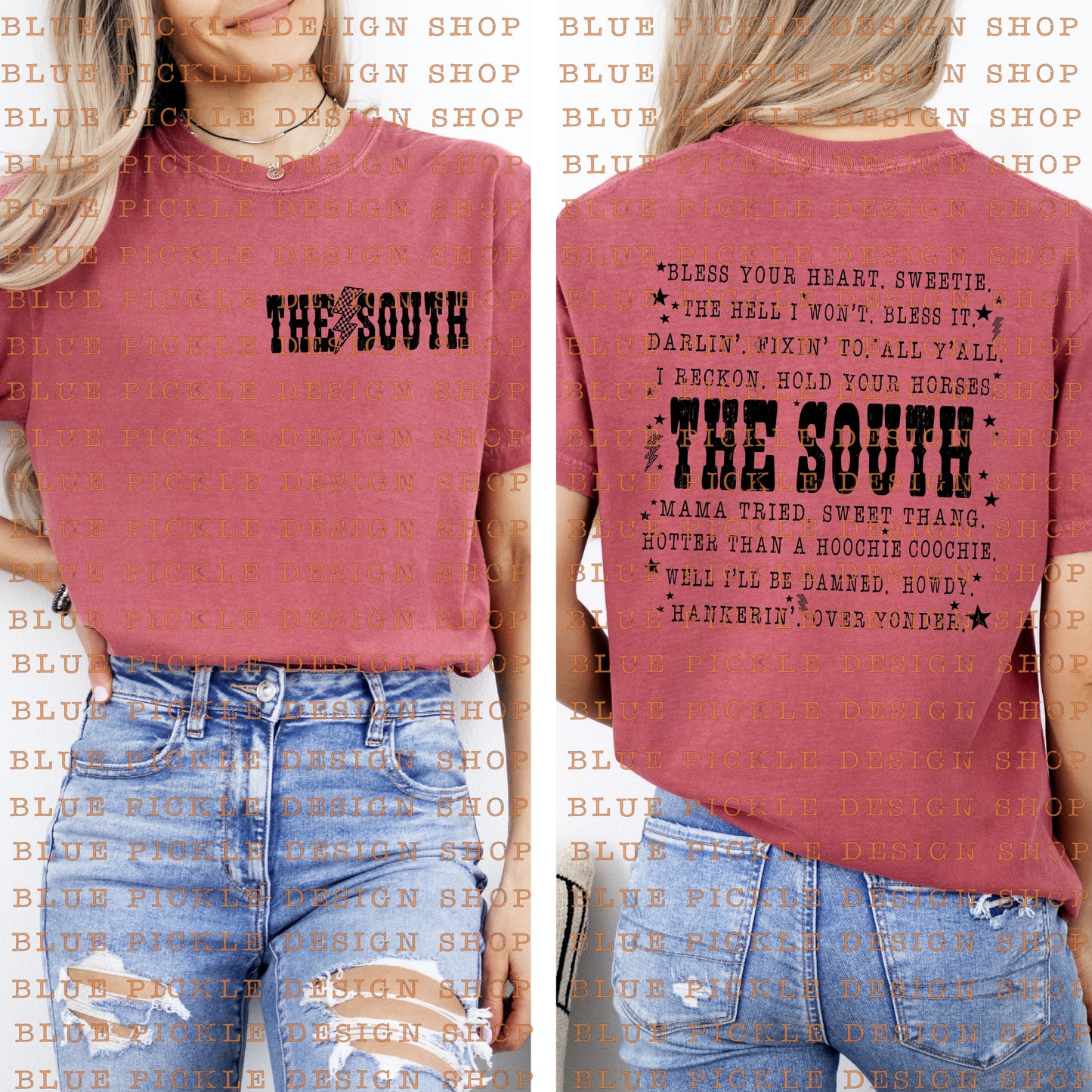 The South - DIGITAL DESIGN- INSTANT DOWNLOAD