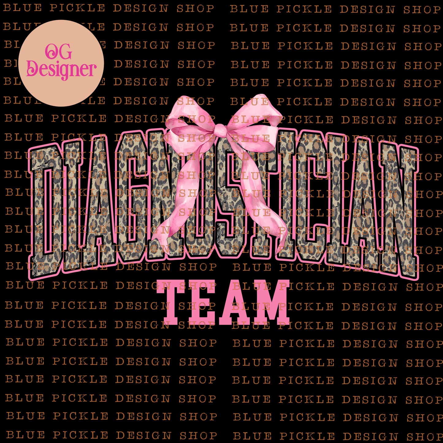 Diagnostician (team) - DIGITAL DESIGN- INSTANT DOWNLOAD