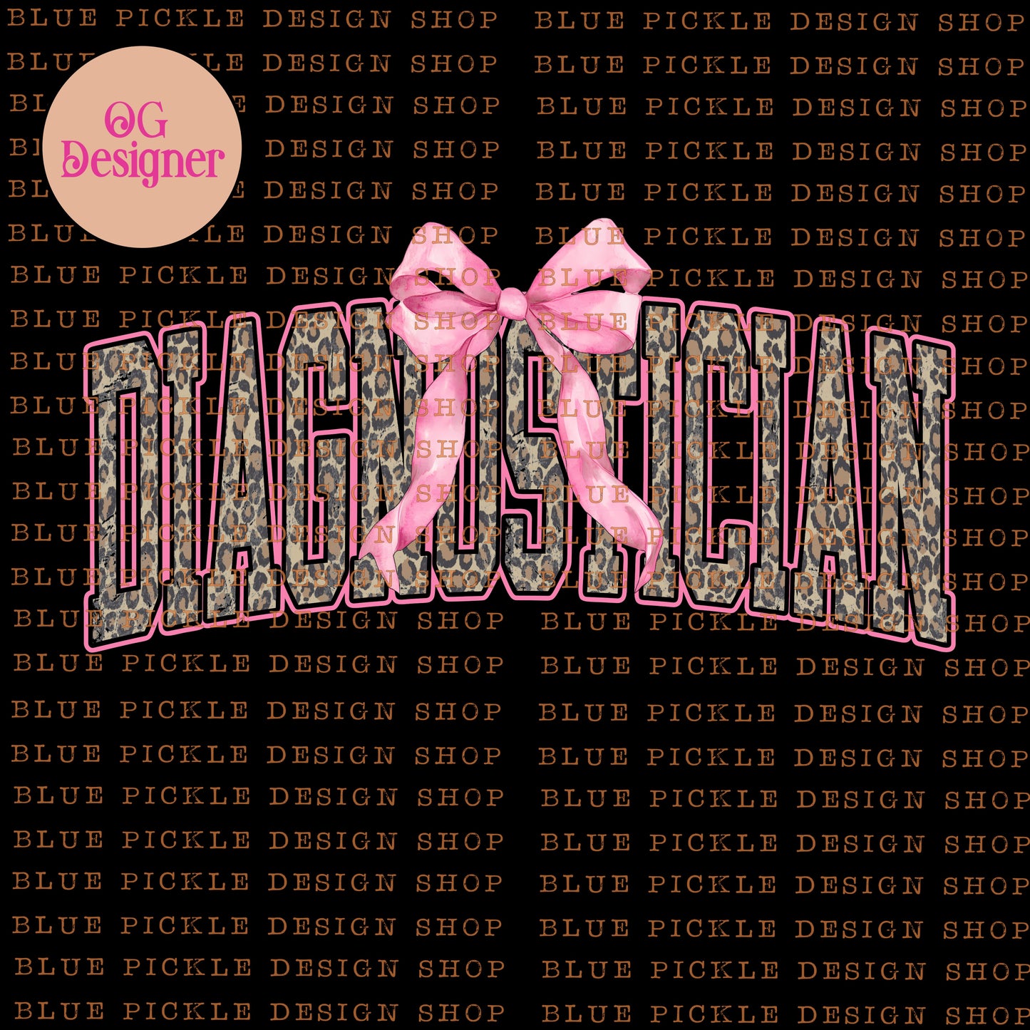 Diagnostician (team) - DIGITAL DESIGN- INSTANT DOWNLOAD
