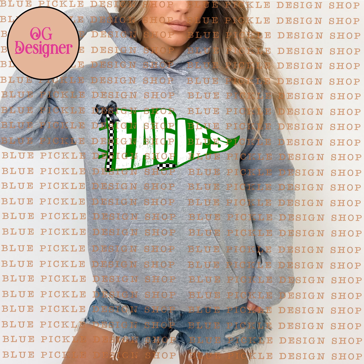CUSTOM Pennant Mascot - DIGITAL DESIGN
