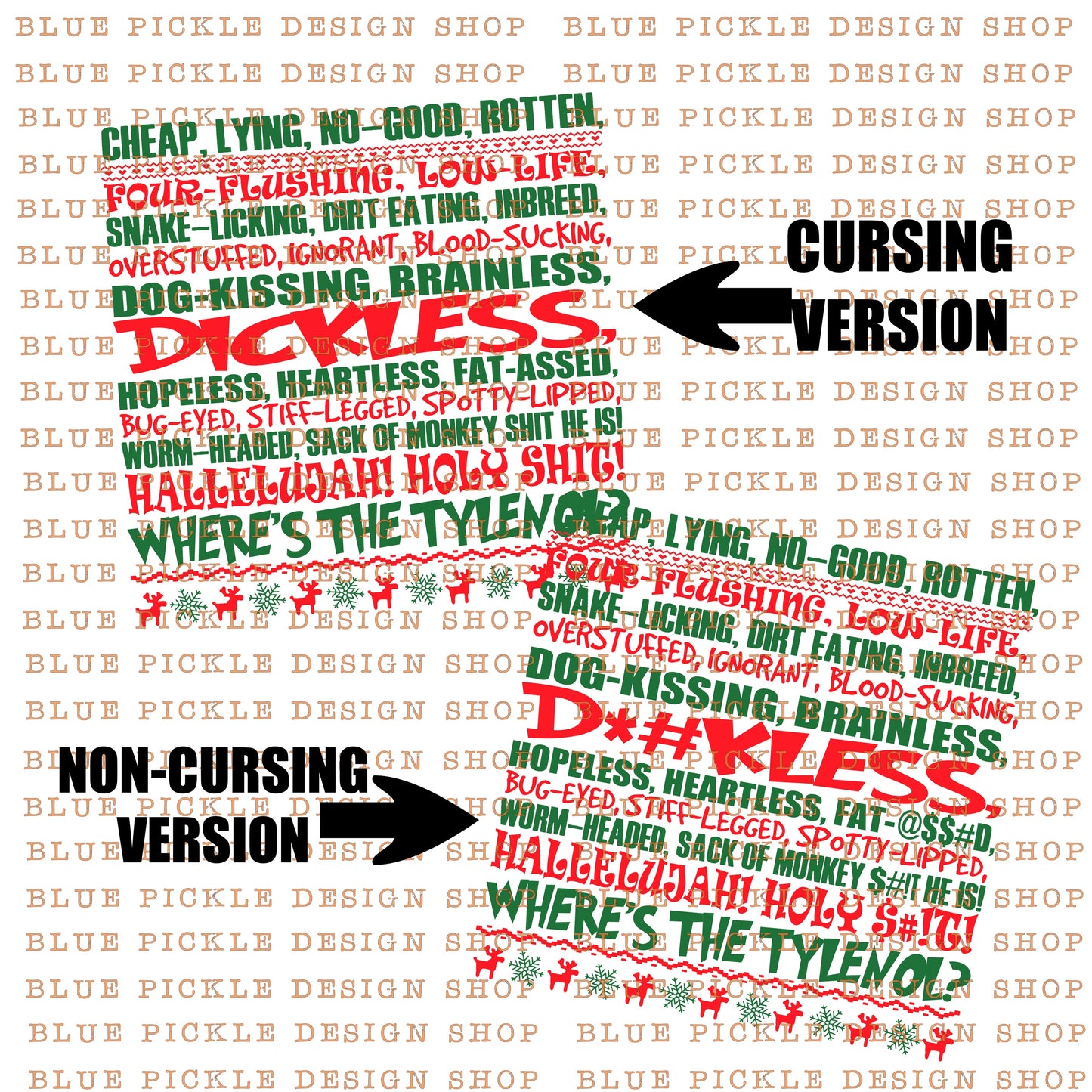 Lampoon Christmas Rant - DIGITAL DESIGN- INSTANT DOWNLOAD