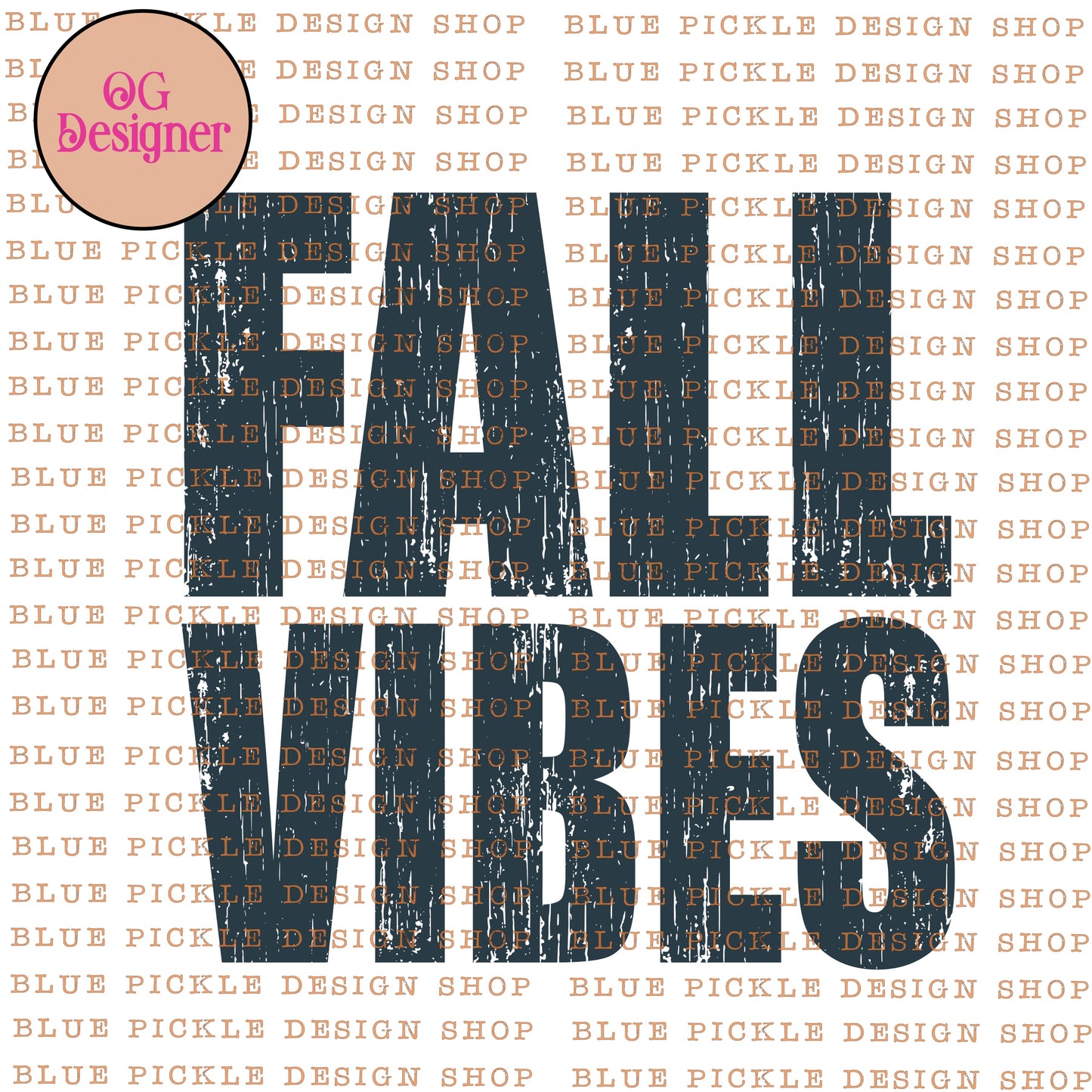 Fall Vibes - DIGITAL DESIGN- INSTANT DOWNLOAD
