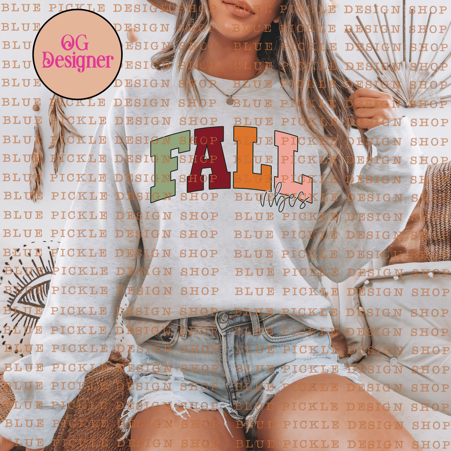 Fall Vibes - DIGITAL DESIGN- INSTANT DOWNLOAD