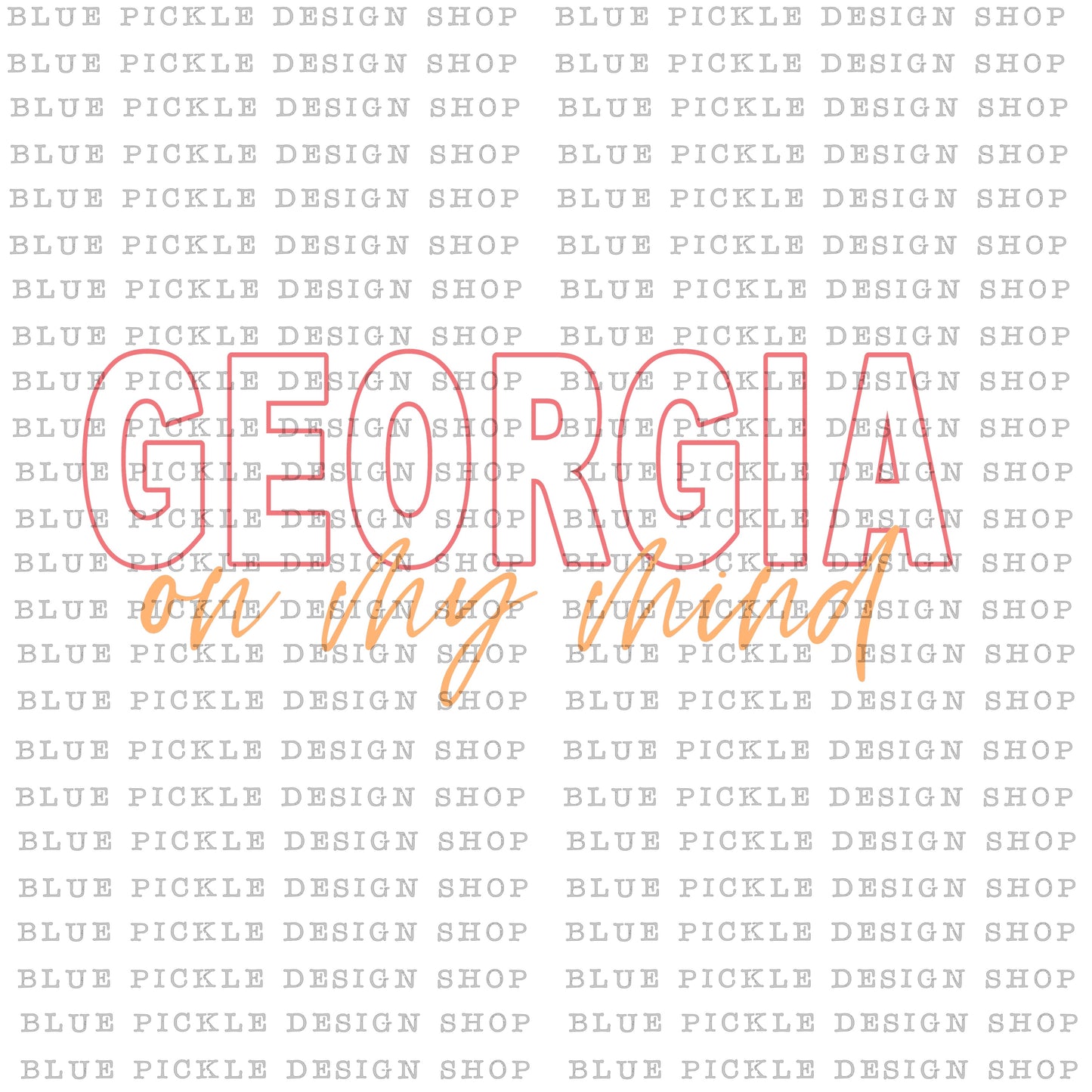 Georgia On My Mind - DIGITAL DESIGN