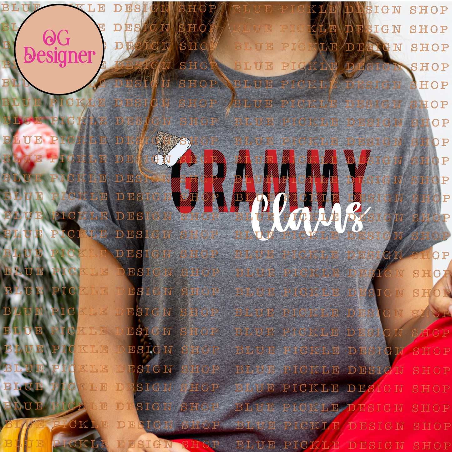 Grammy Claus - DIGITAL DESIGN- INSTANT DOWNLOAD