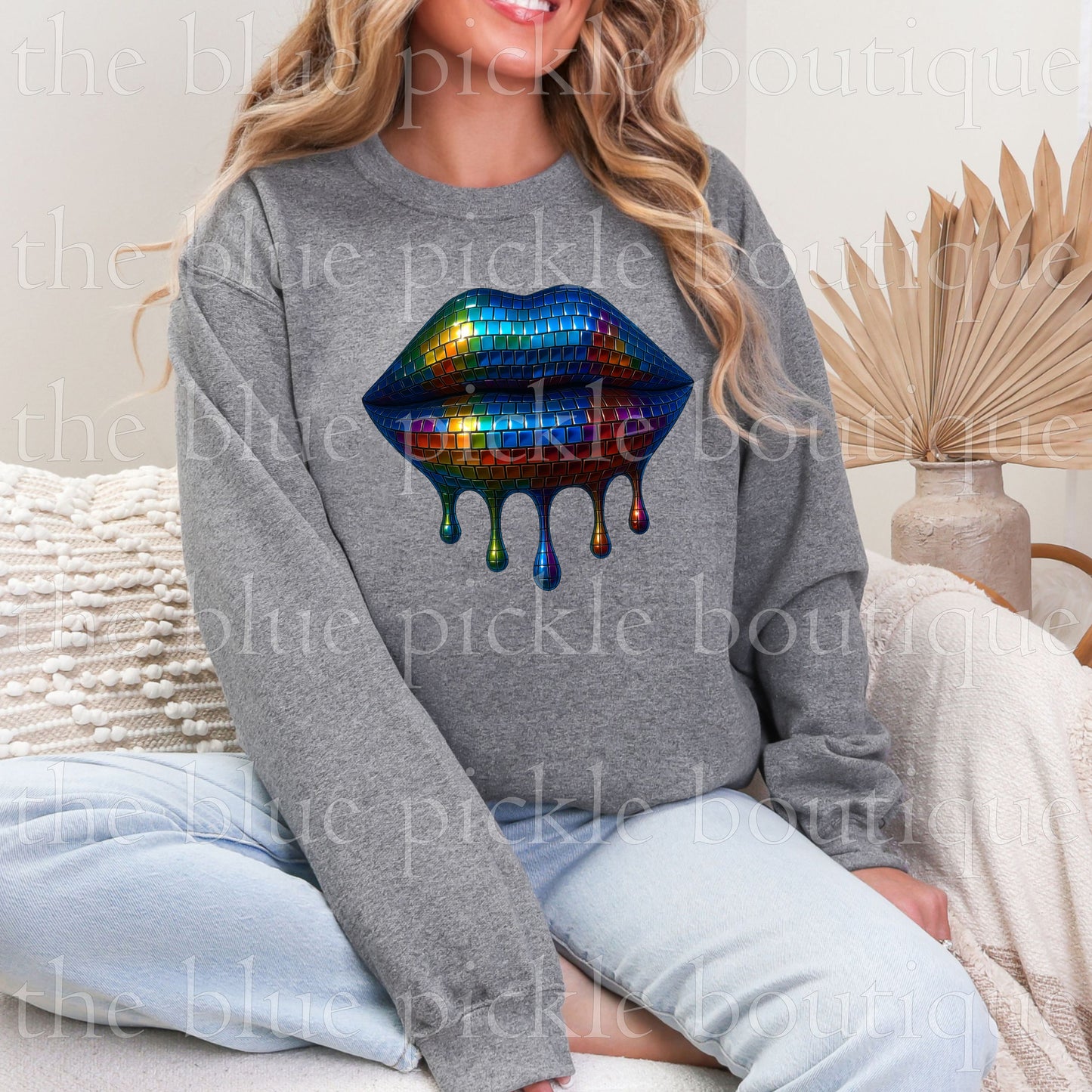 Disco Lips Sweatshirt