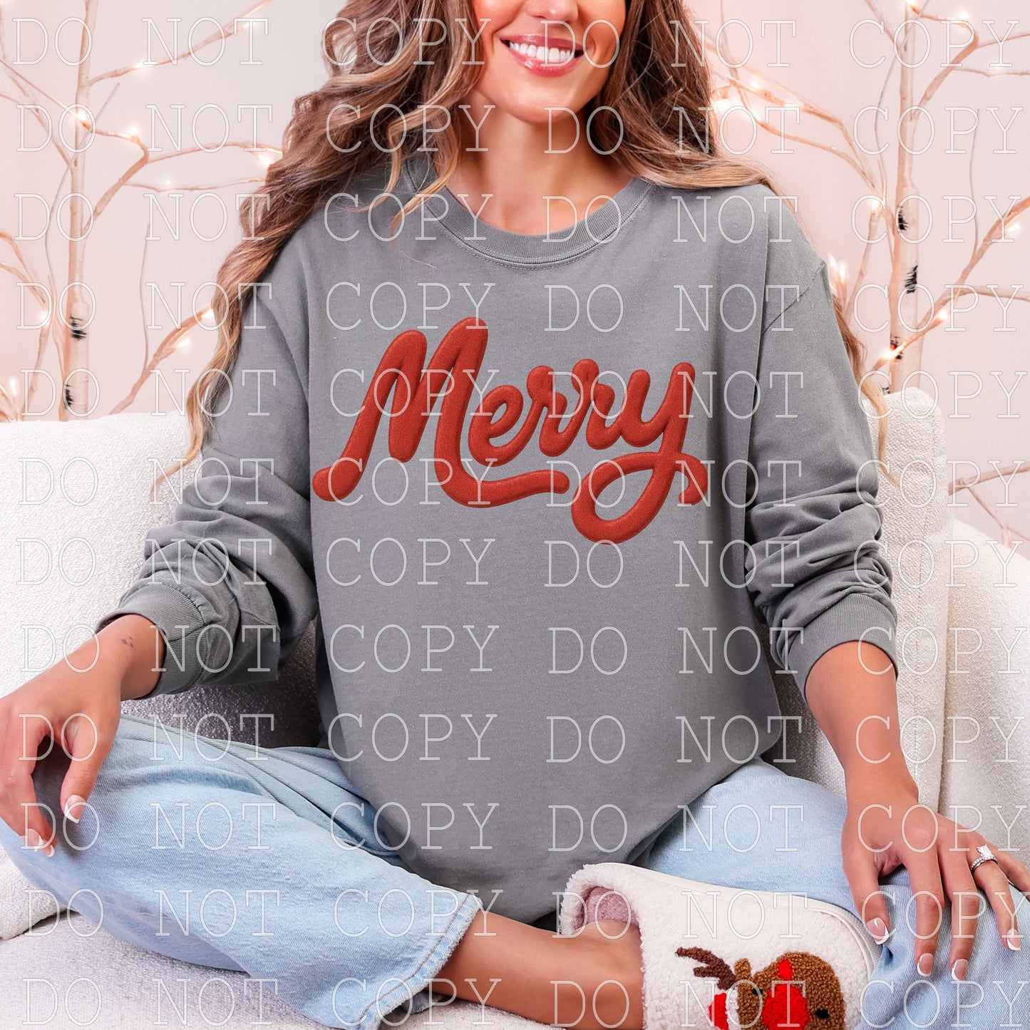 Merry Bubble Letters