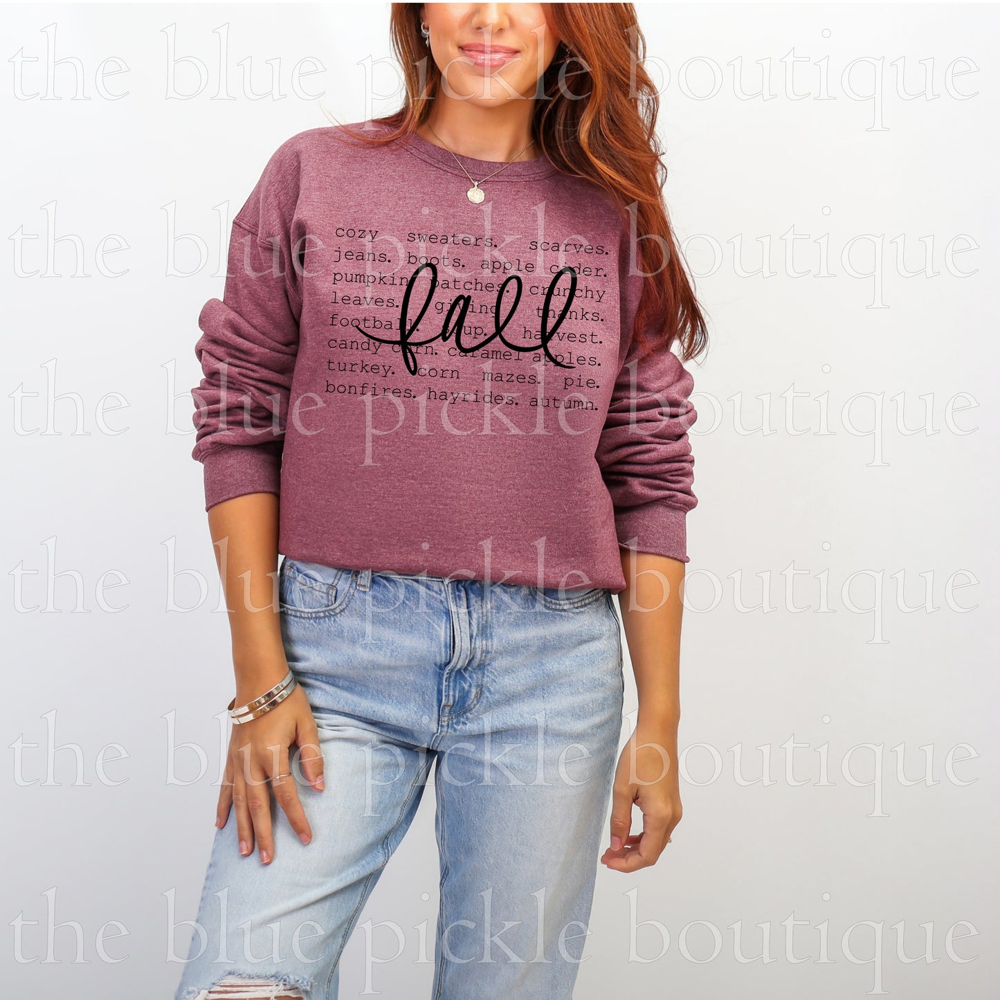 Fall Words Sweatshirt