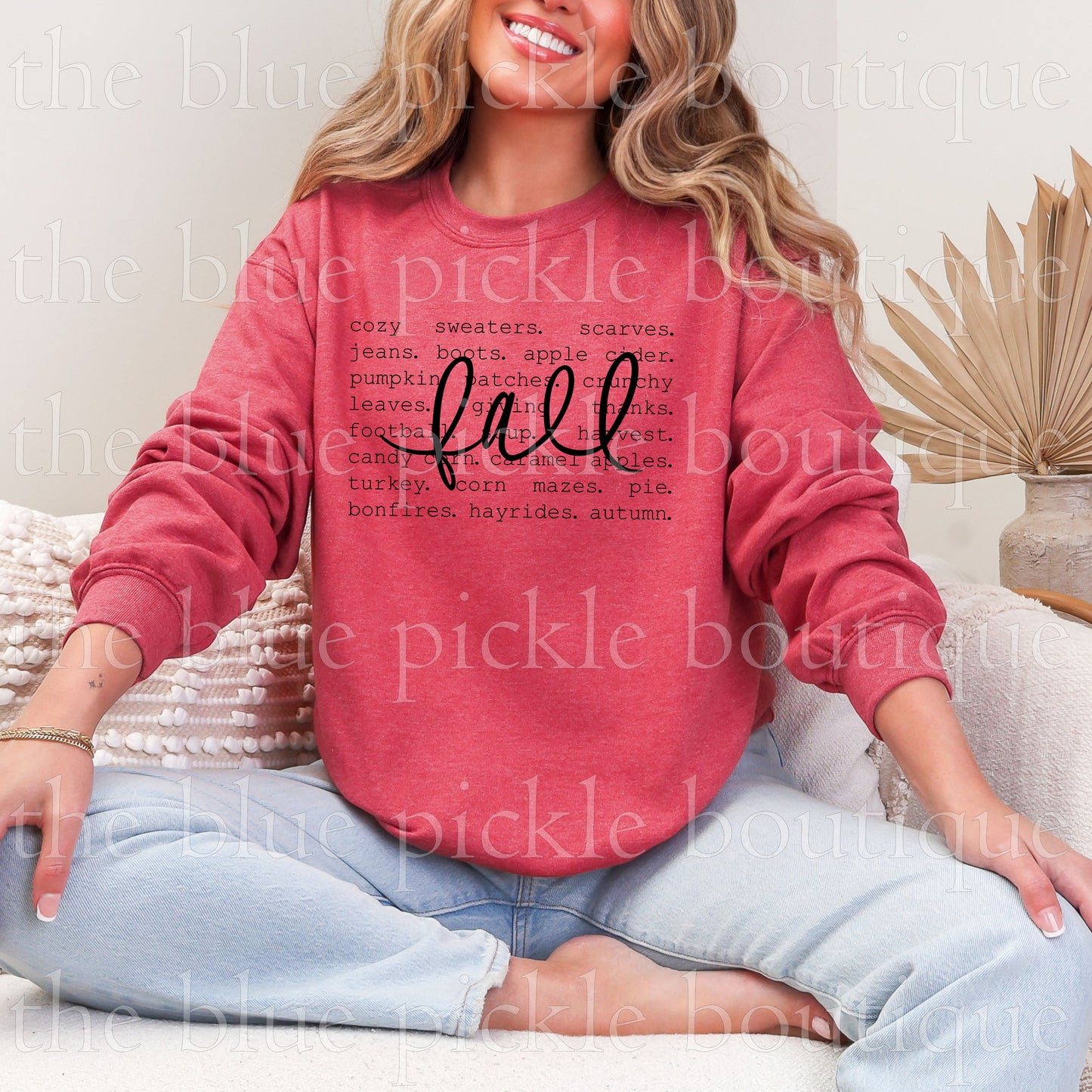 Fall Words Sweatshirt