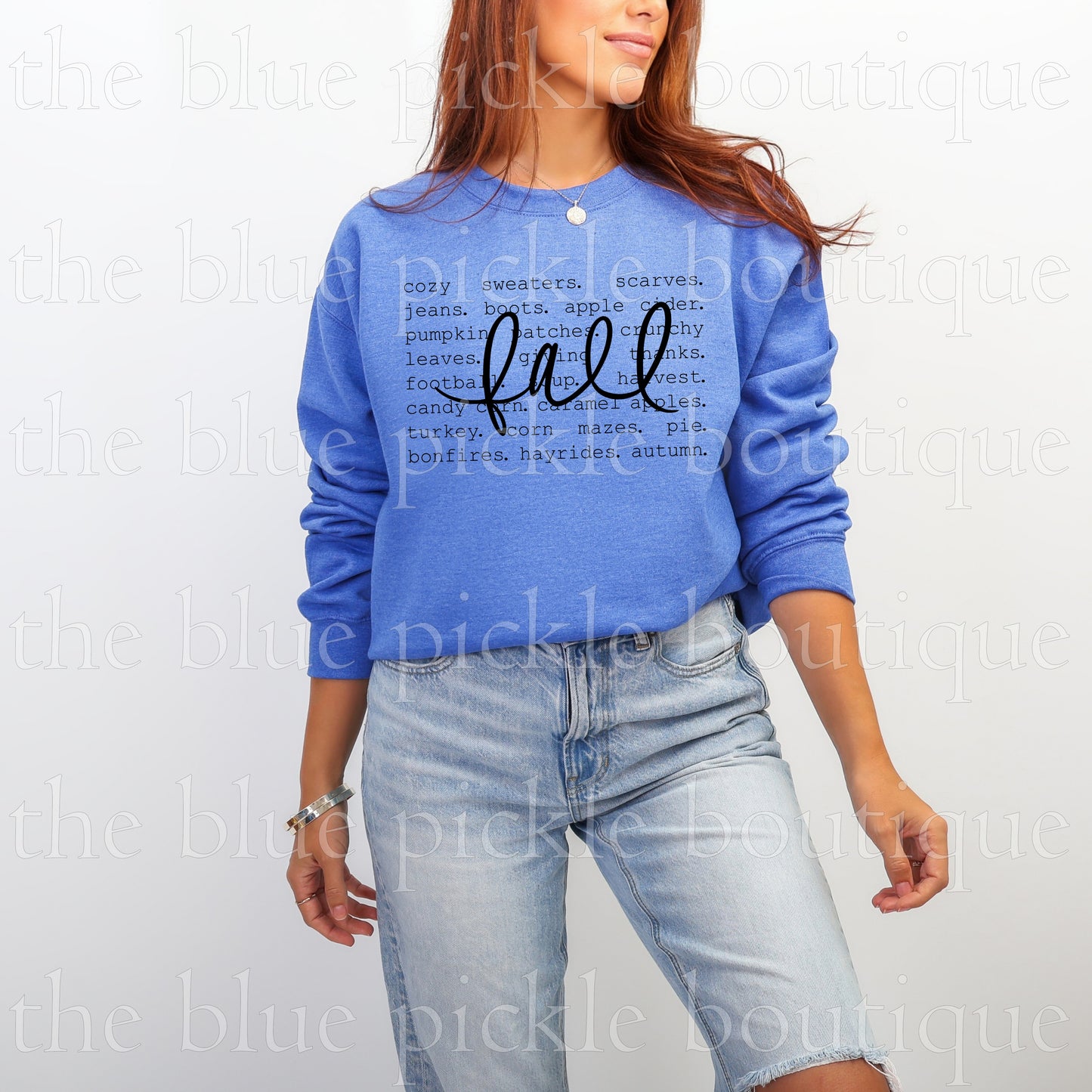 Fall Words Sweatshirt