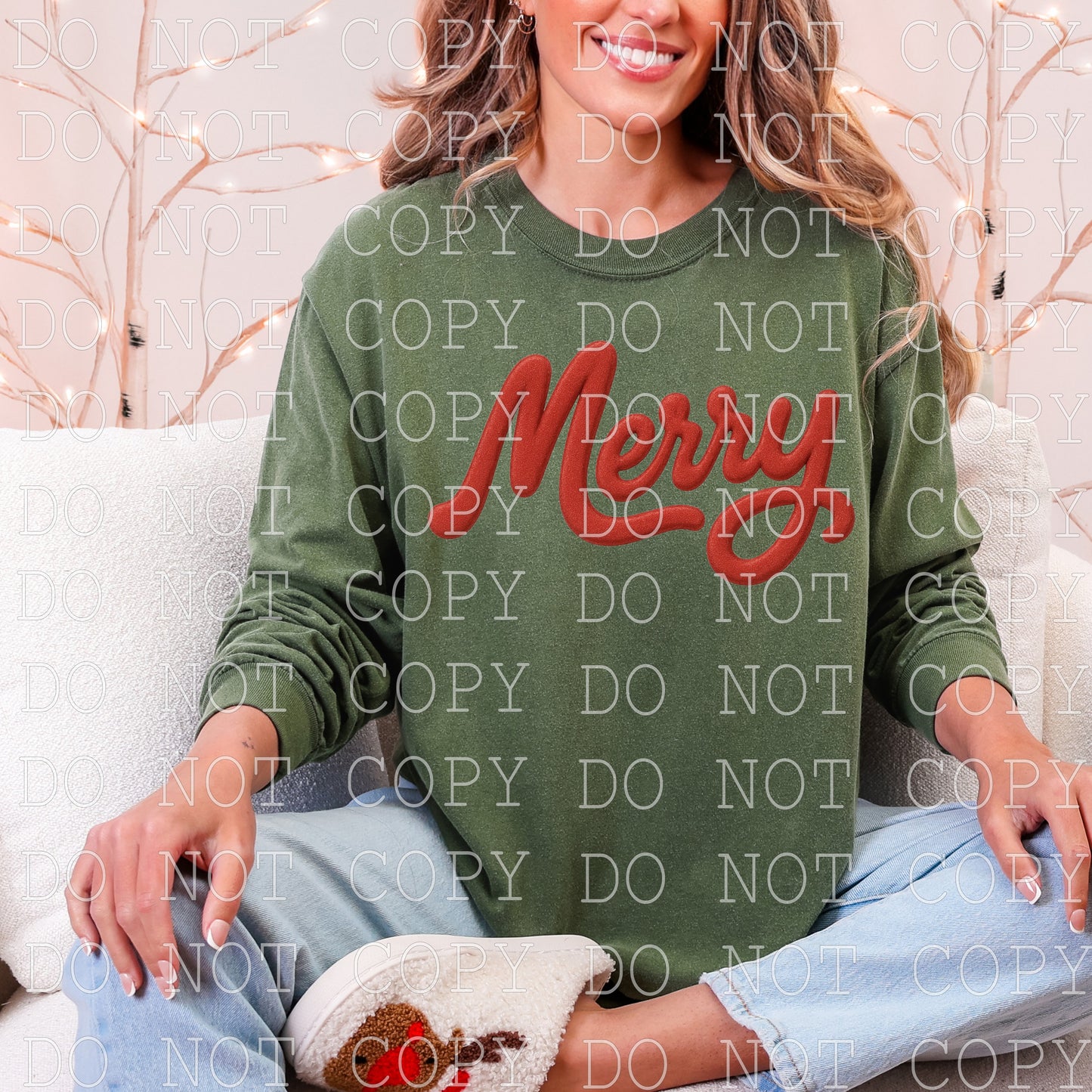 Merry Bubble Letters- DIGITAL DESIGN- INSTANT DOWNLOAD