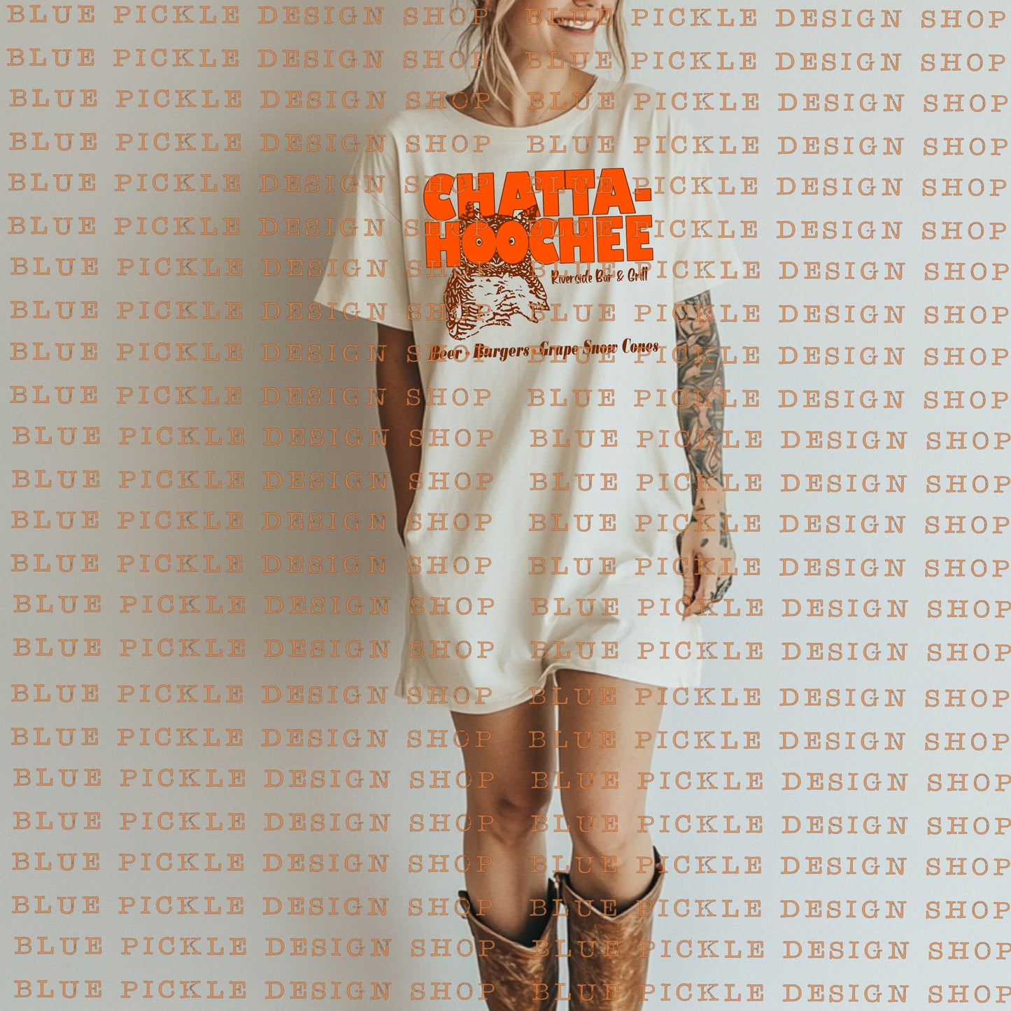 ChattaHoochee Bar and Grill - DIGITAL DESIGN