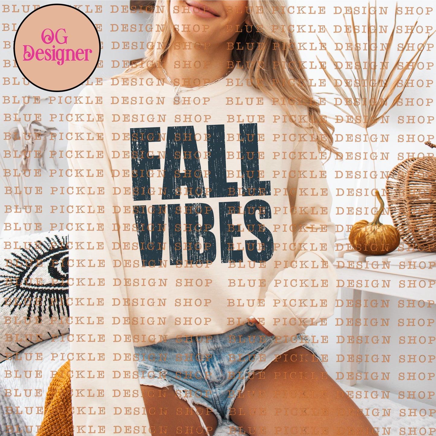 Fall Vibes - DIGITAL DESIGN- INSTANT DOWNLOAD
