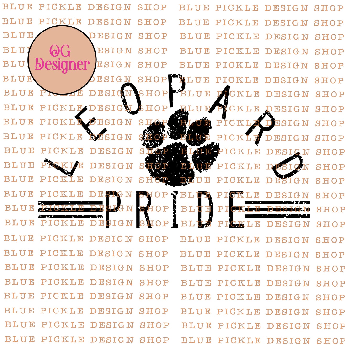 CUSTOM Mascot Pride - DIGITAL DESIGN