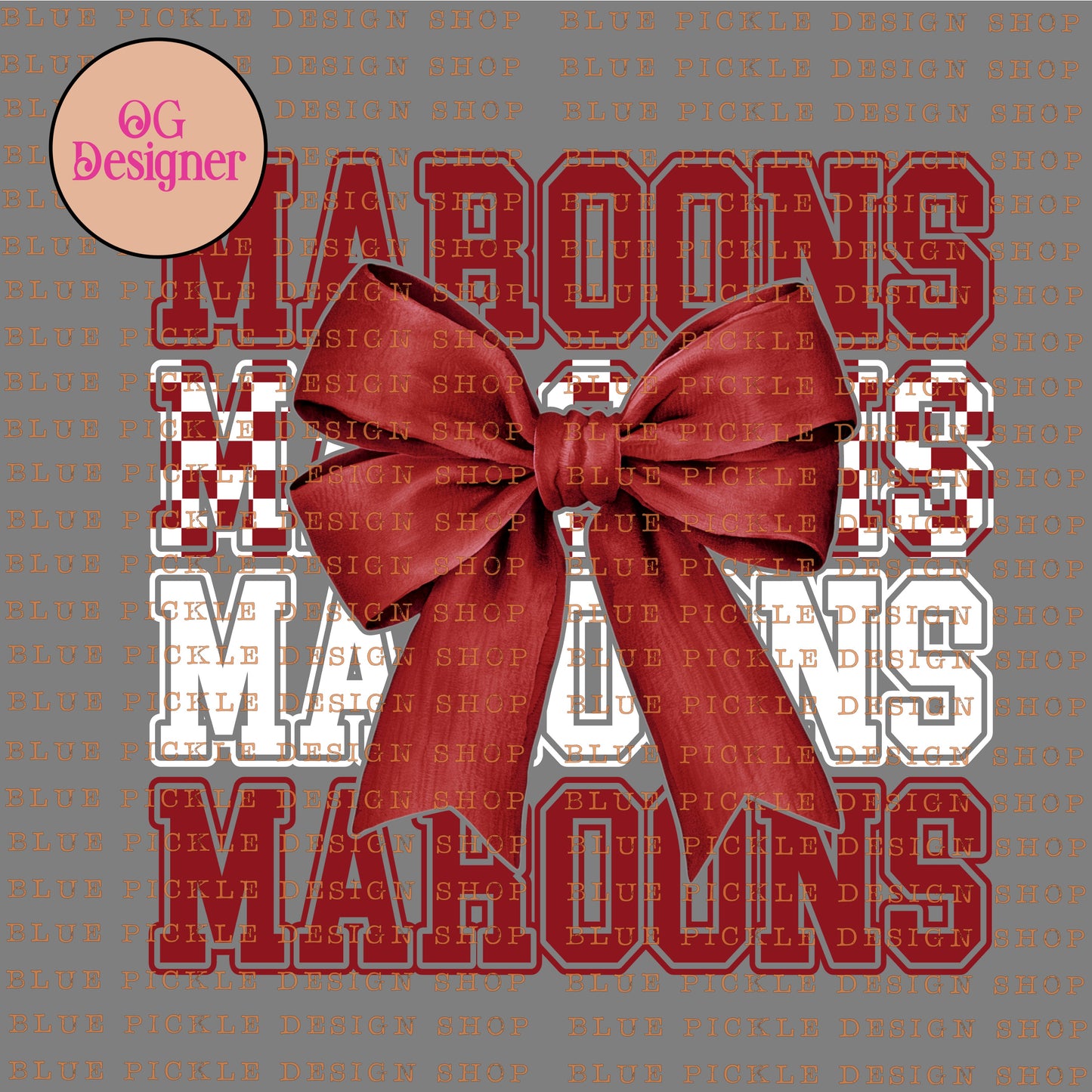 CUSTOM BOW MASCOT - DIGITAL DESIGN
