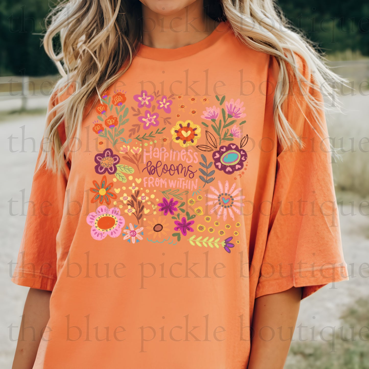 Happiness Blooms From Within