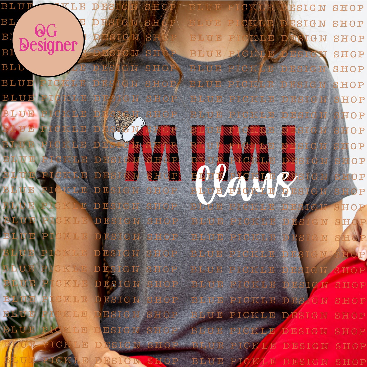 Mimi Claus - DIGITAL DESIGN- INSTANT DOWNLOAD