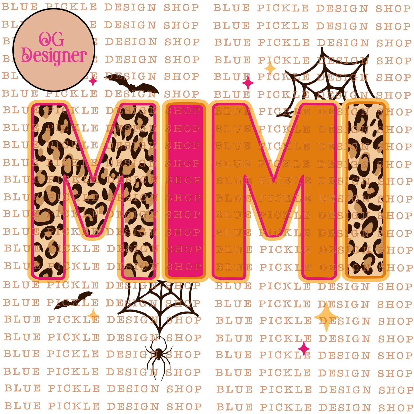 Halloween Mimi - DIGITAL DESIGN- INSTANT DOWNLOAD