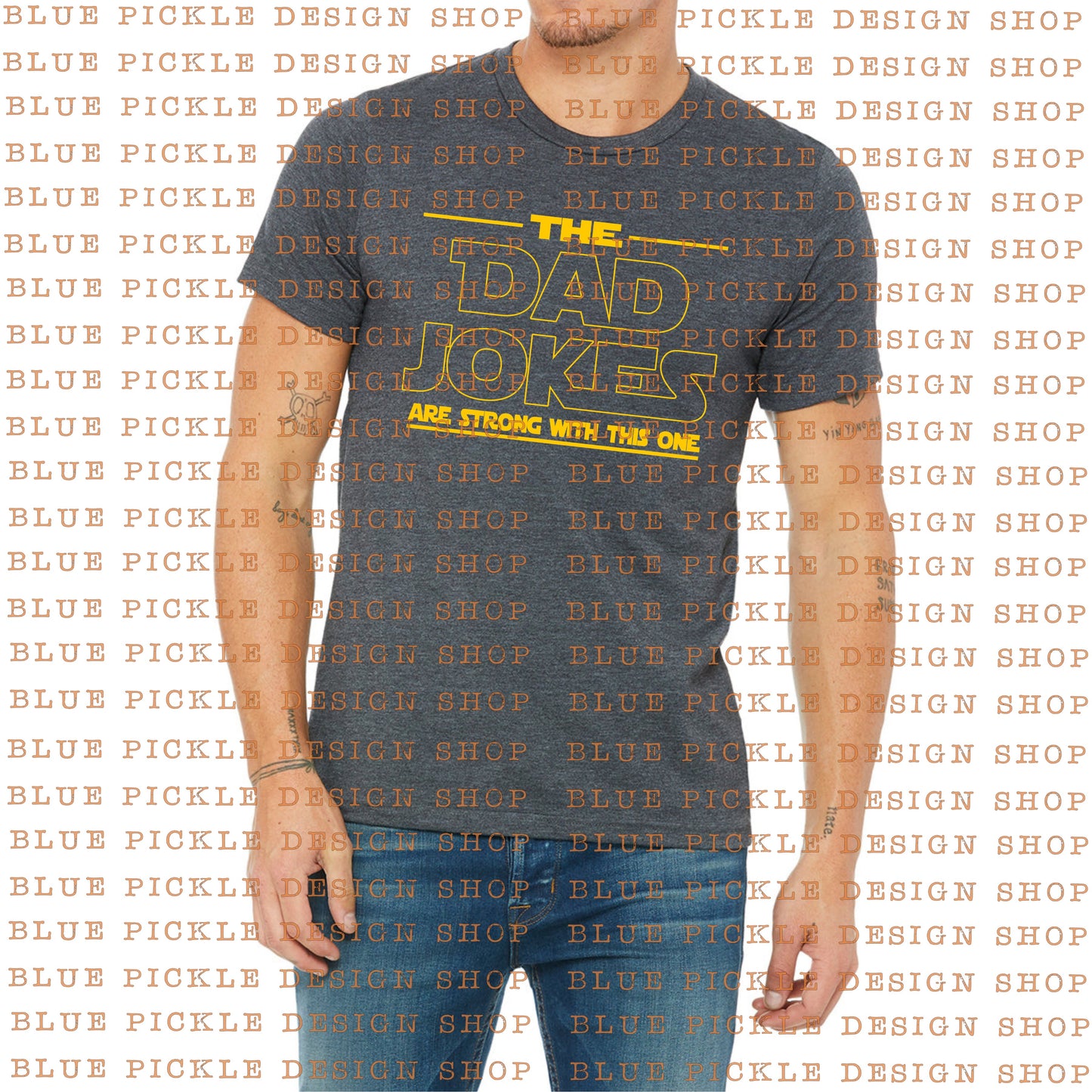 The Dad Jokes Are Strong With This One - DIGITAL DESIGN- INSTANT DOWNLOAD