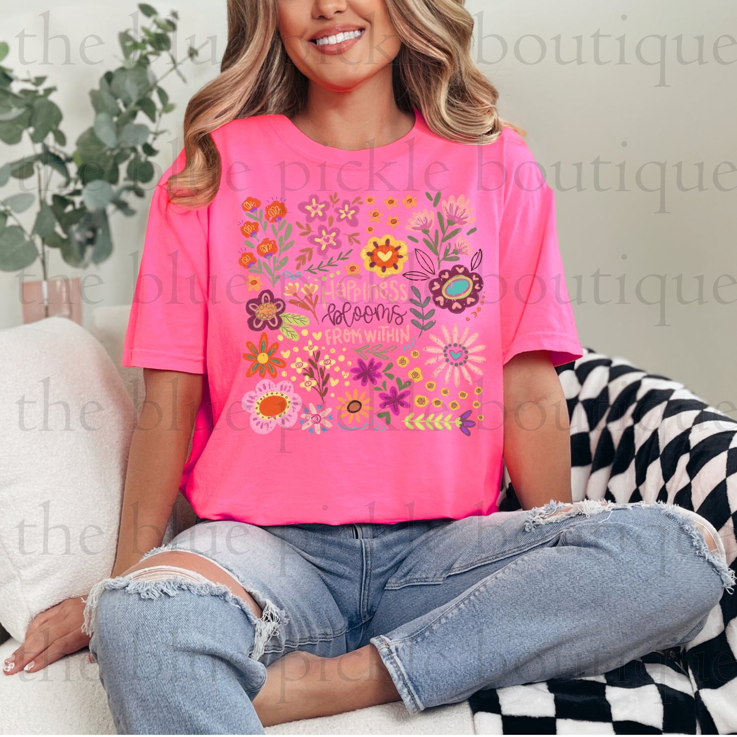Happiness Blooms From Within