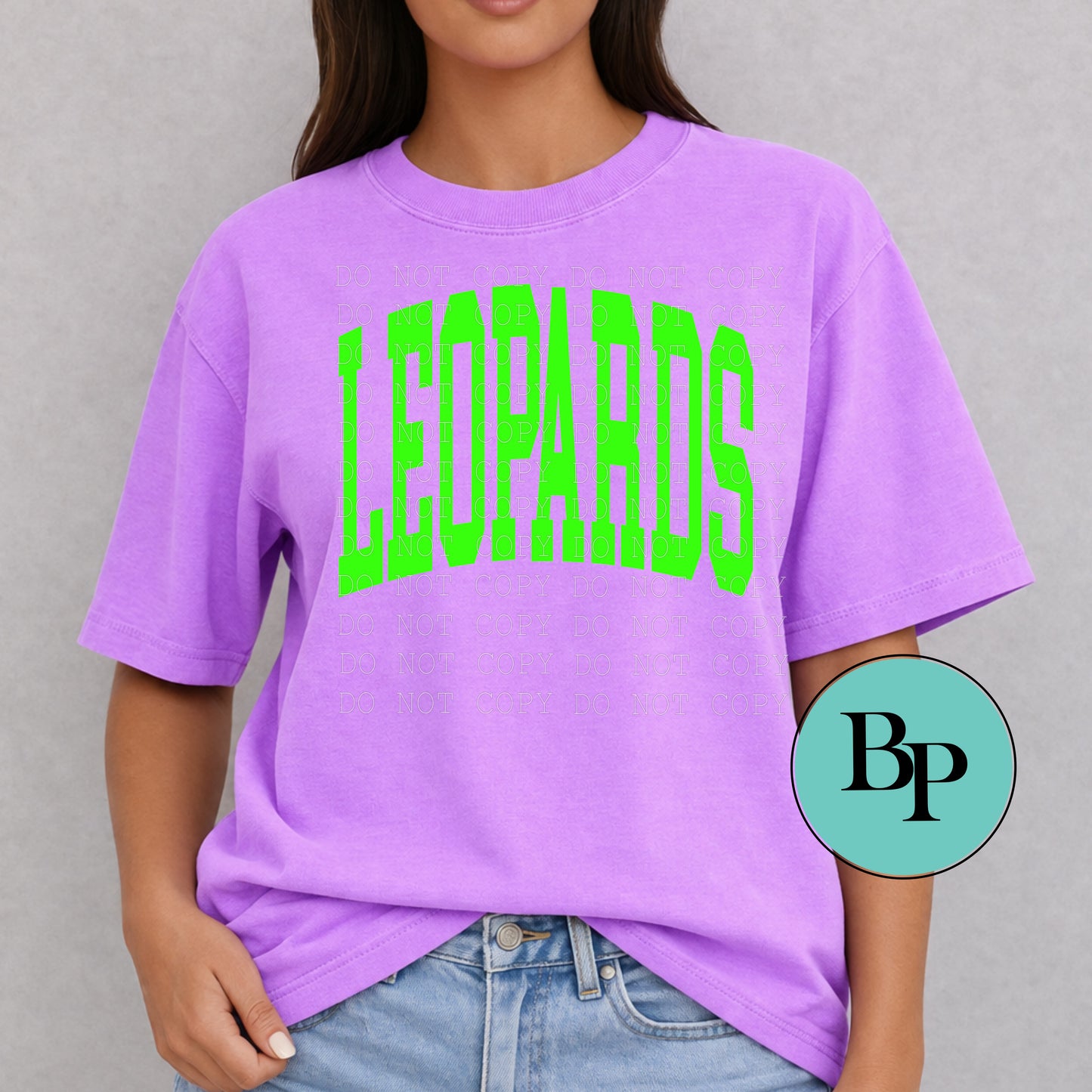 New Home Leopards Neon Tee