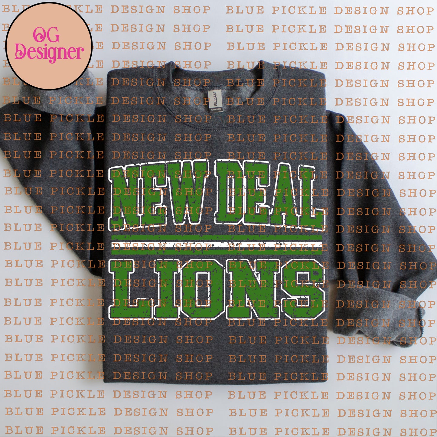 CUSTOM School/Town Mascot Old College Style - DIGITAL DESIGN