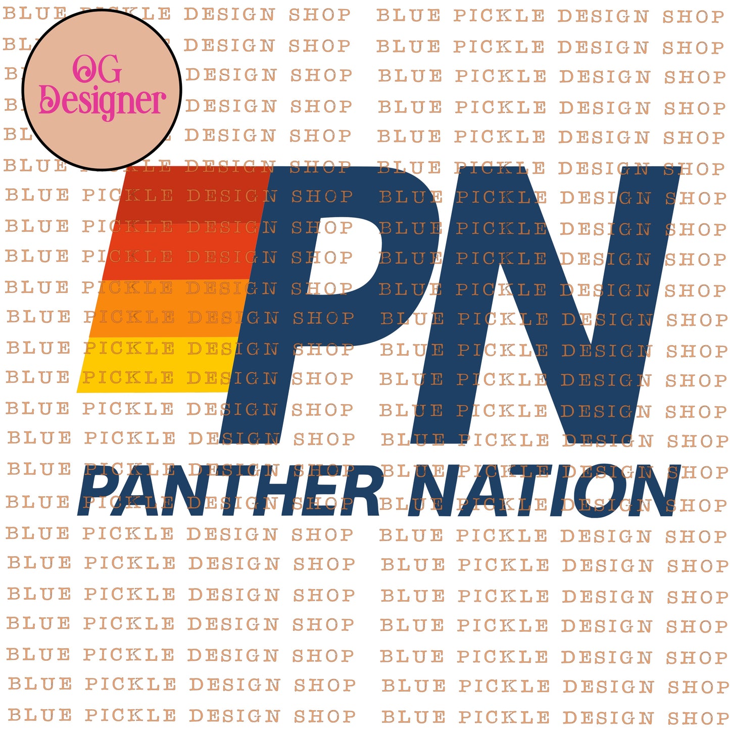 CUSTOM Mascot Nation Cali Stripes Design - DIGITAL DESIGN