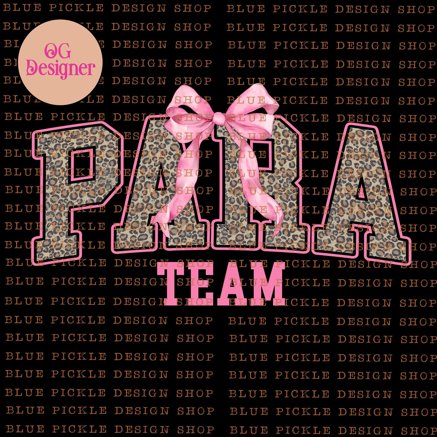 Para (team) - DIGITAL DESIGN- INSTANT DOWNLOAD